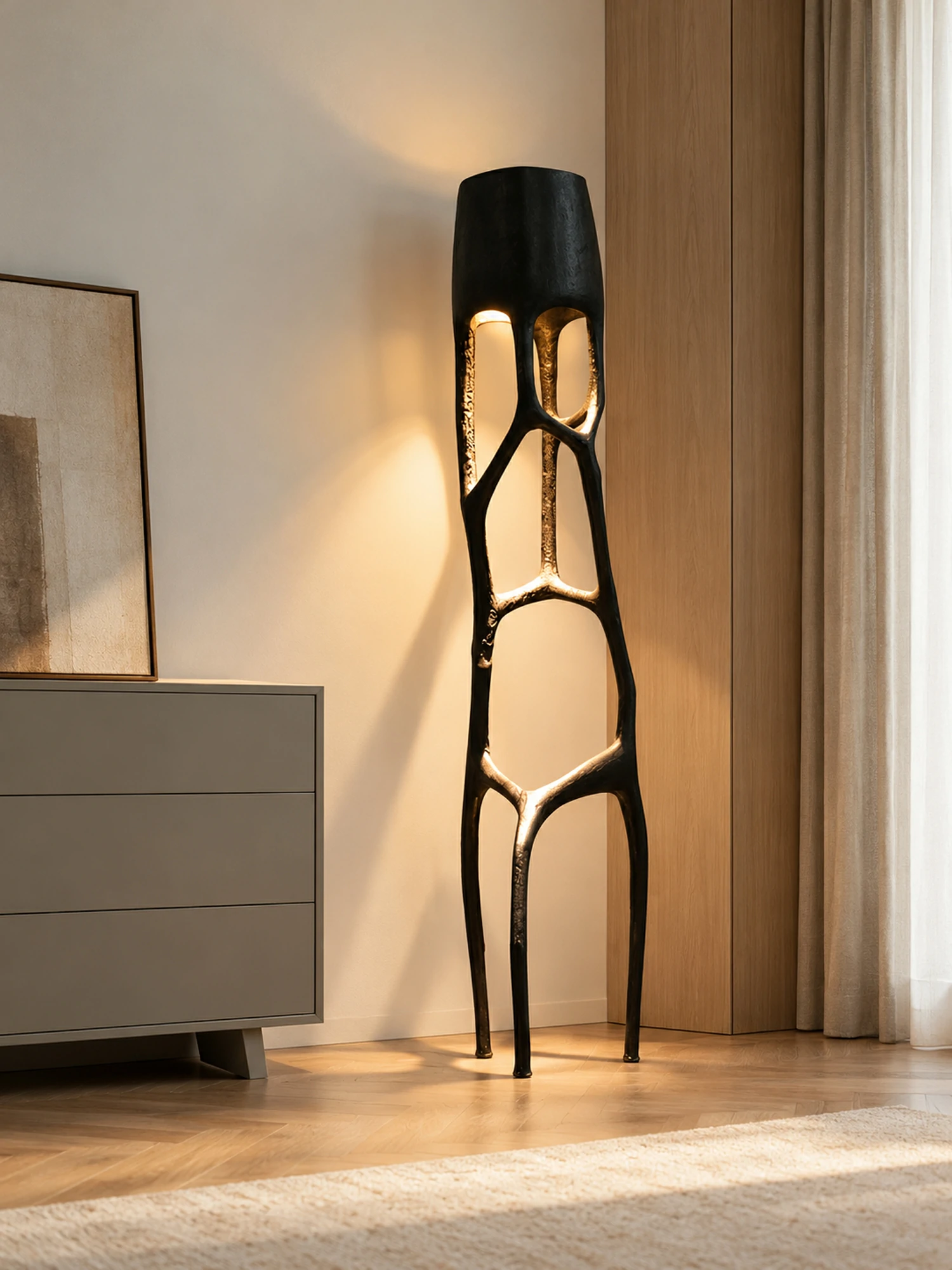 Gothic Sculpture Floor Lamp - Image 2