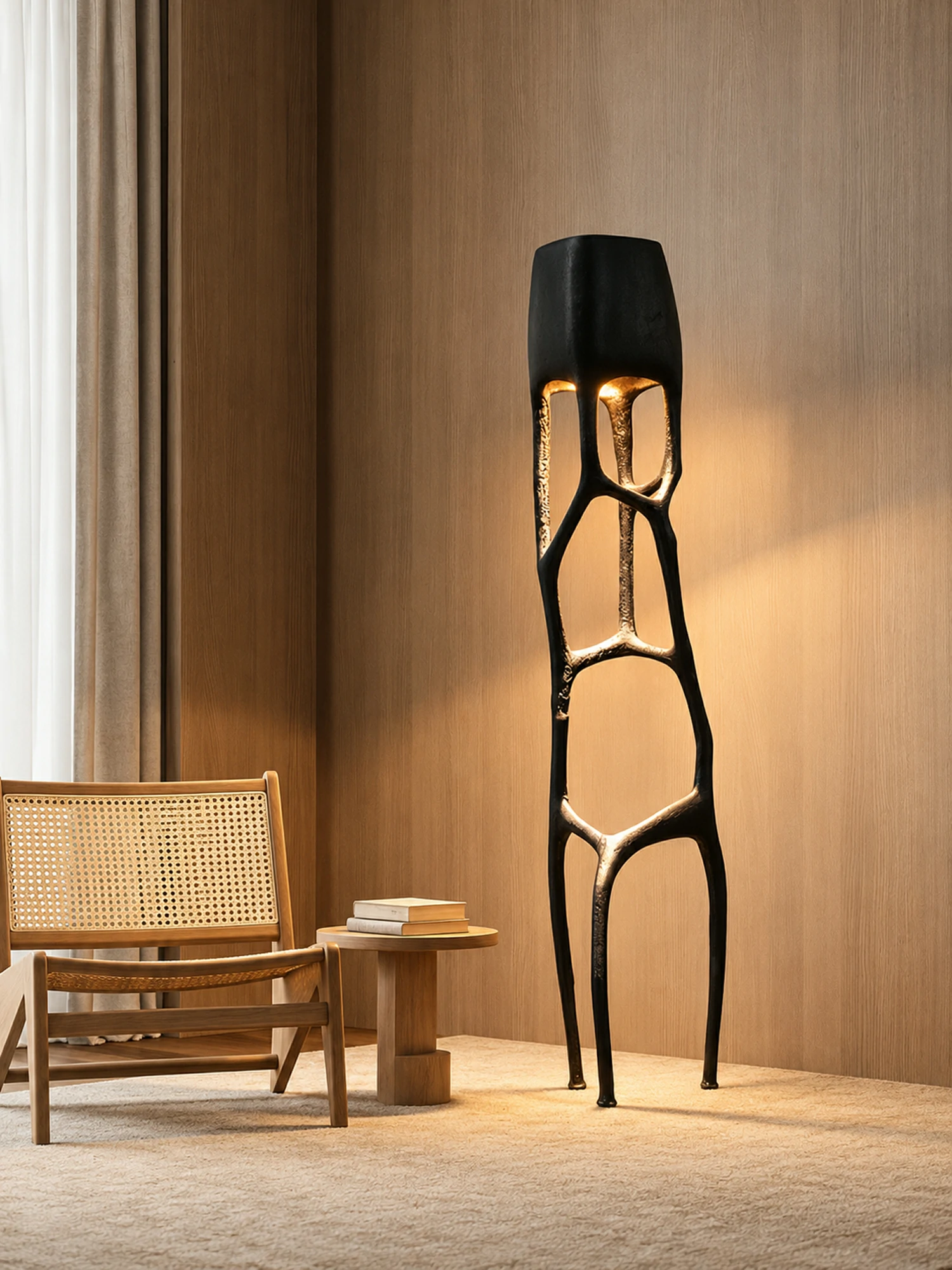 Gothic Sculpture Floor Lamp - Image 3
