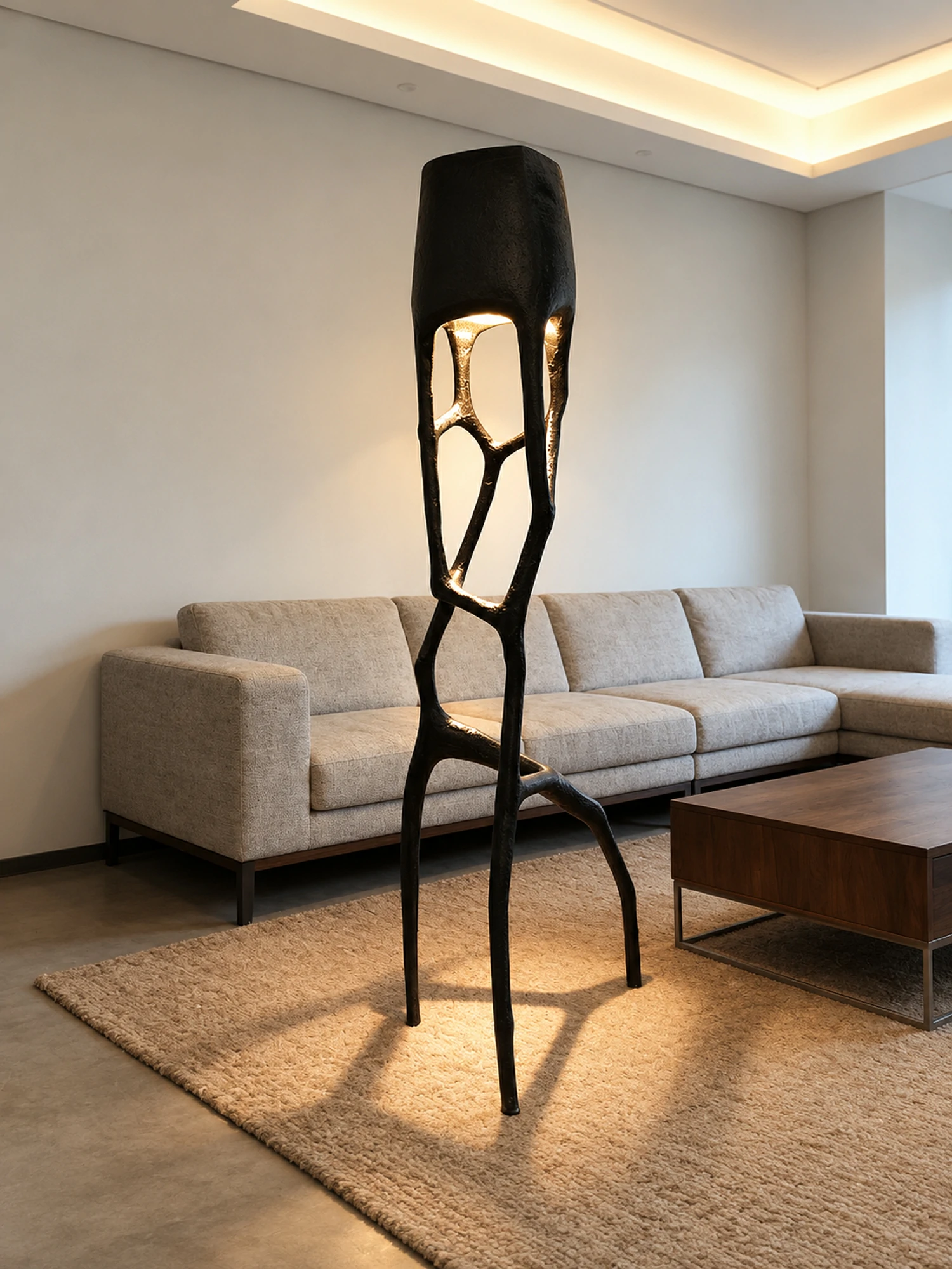 Gothic Sculpture Floor Lamp - Image 4
