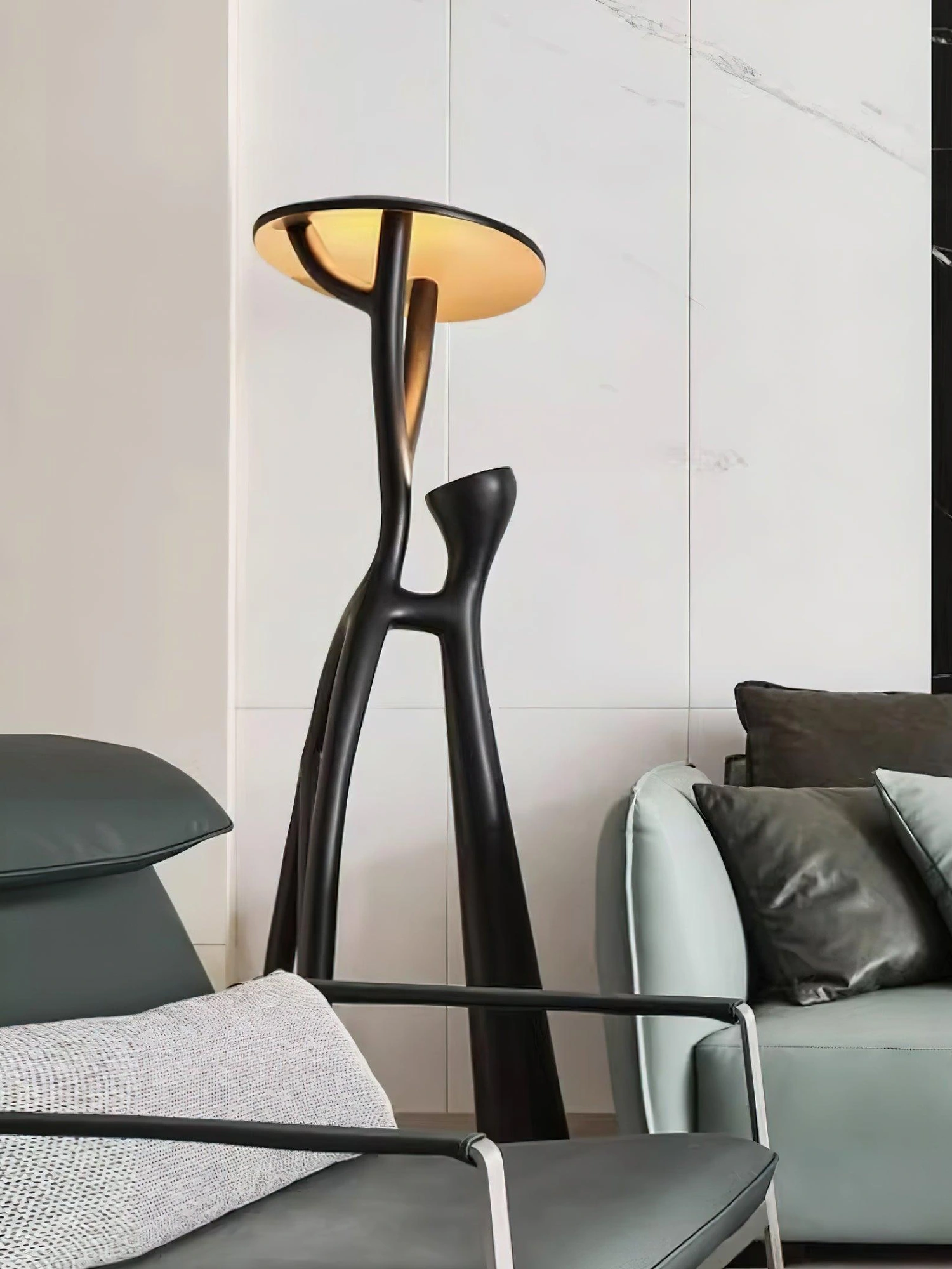 Gothic Tree Sculpture Floor Lamp - Image 12