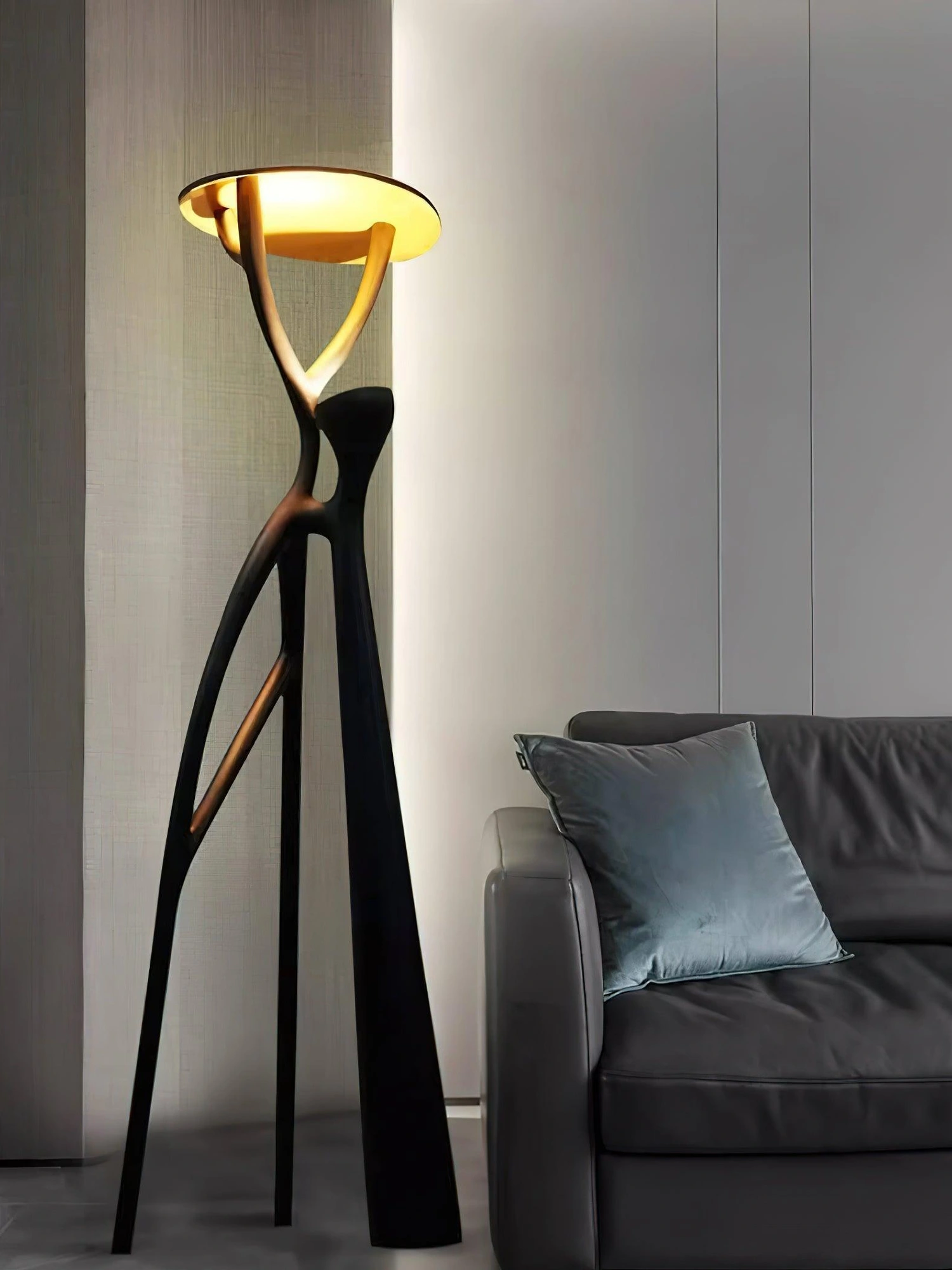 Gothic Tree Sculpture Floor Lamp - Image 21