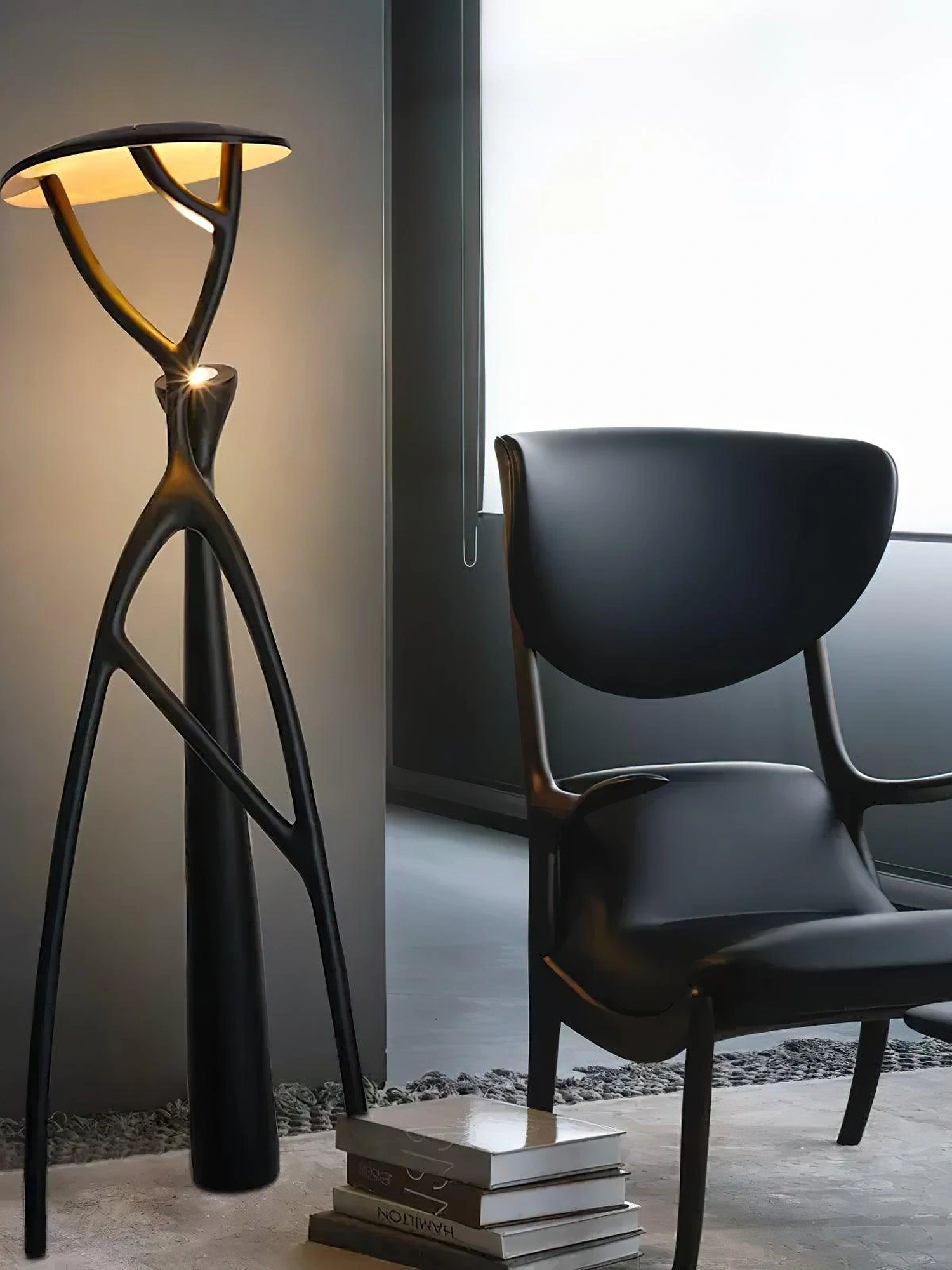 Gothic Tree Sculpture Floor Lamp - Image 22