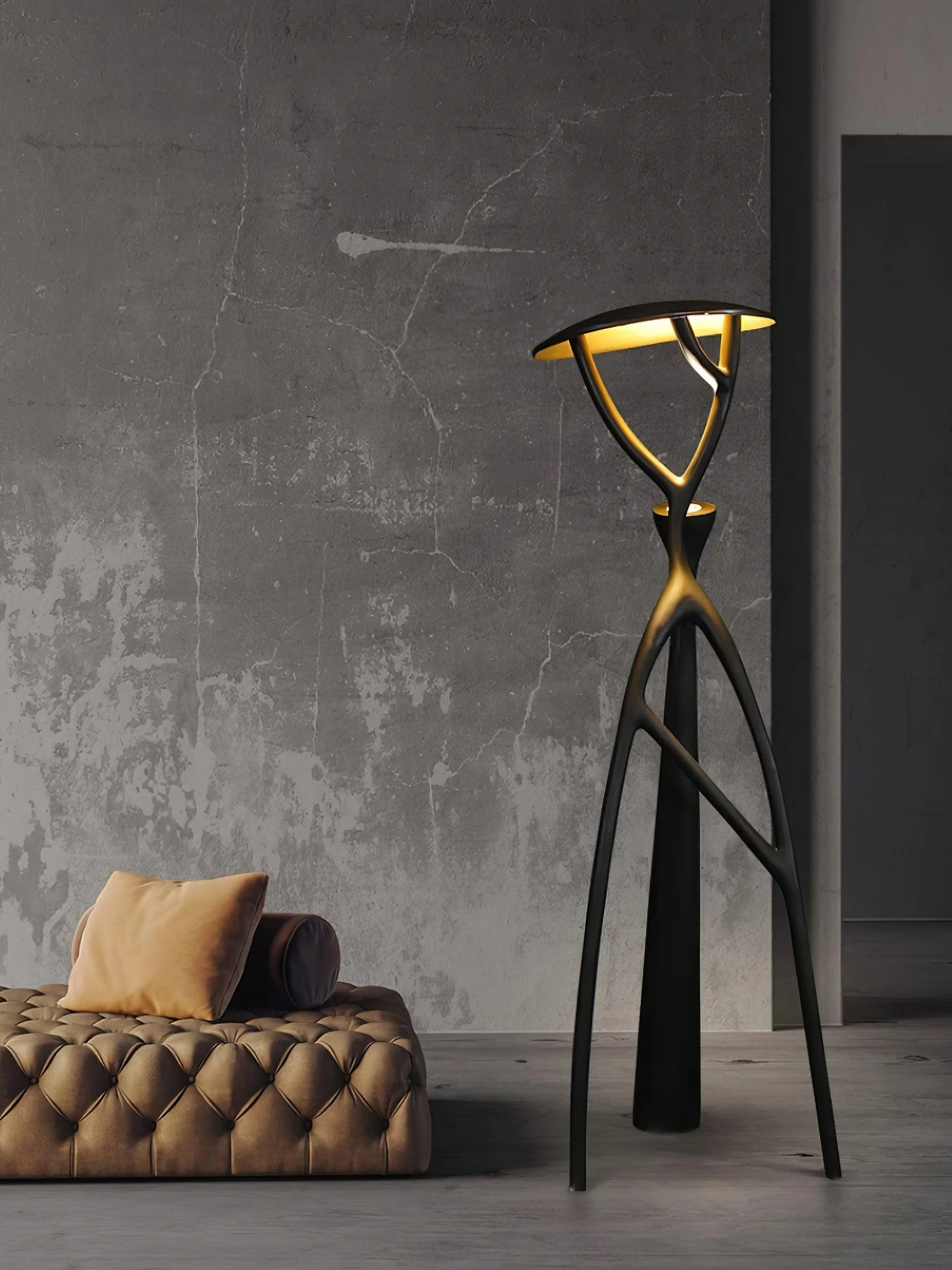 Gothic Tree Sculpture Floor Lamp - Image 25