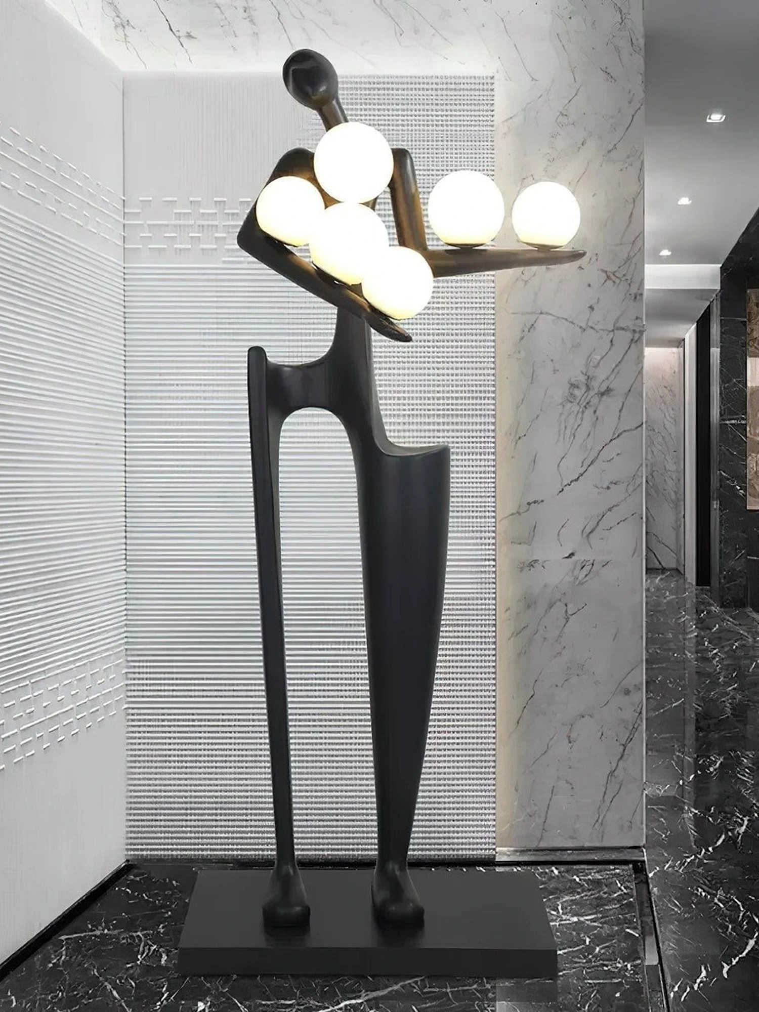 Guardian Sculpture Floor Lamp - Image 3