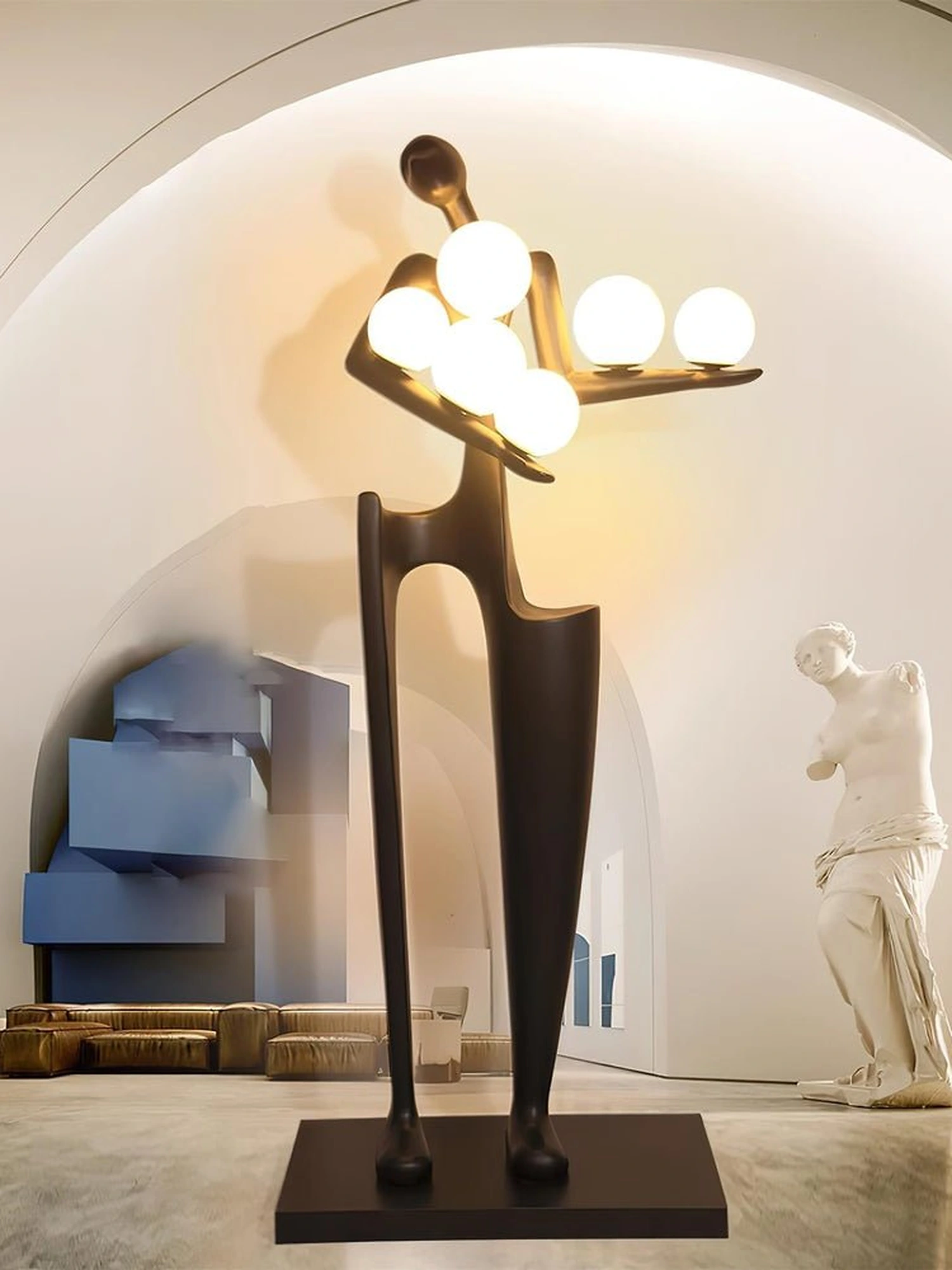 Guardian Sculpture Floor Lamp - Image 6