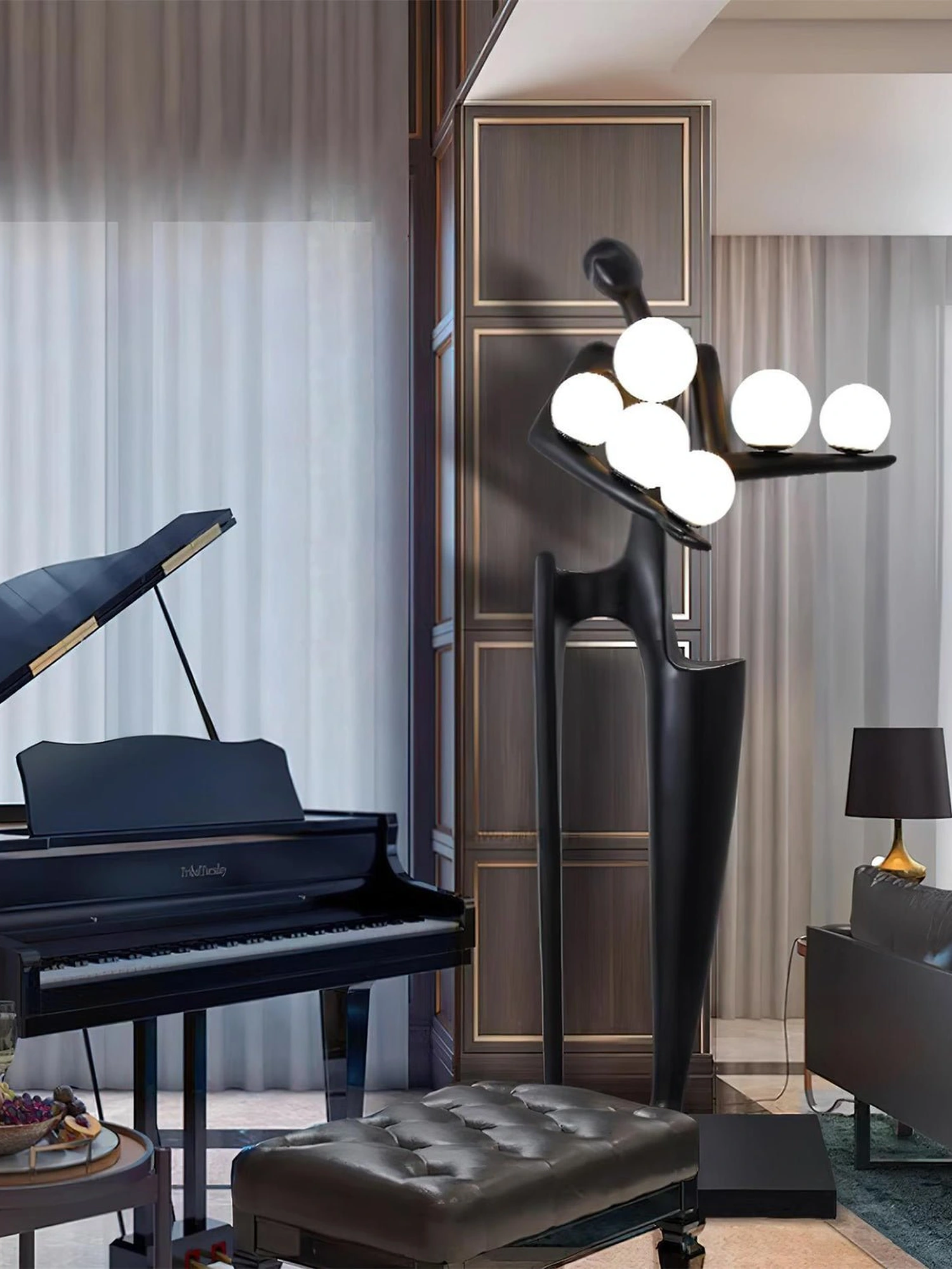 Guardian Sculpture Floor Lamp - Image 7