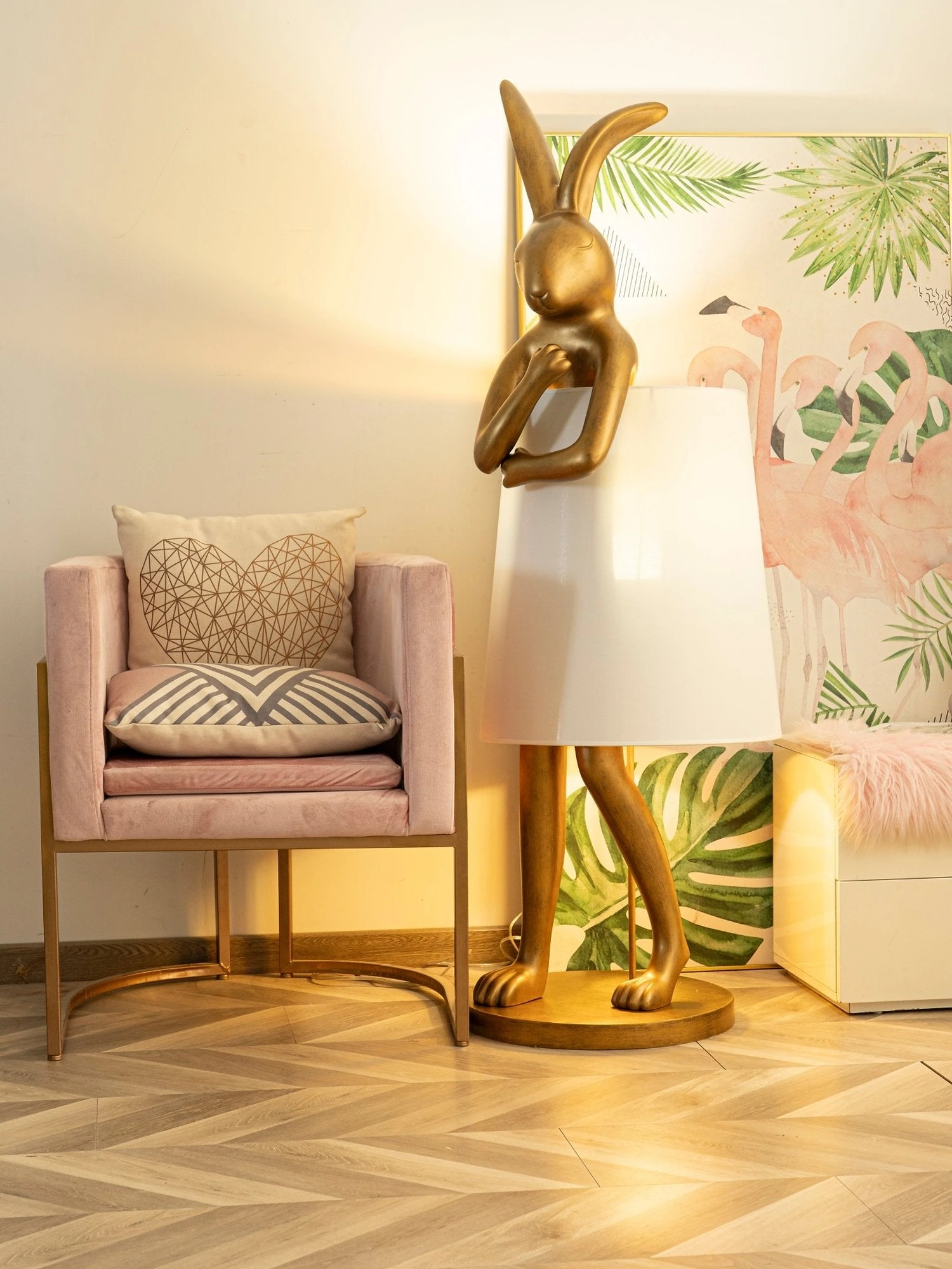 Hare Silhouette Table Lamp - Image 10