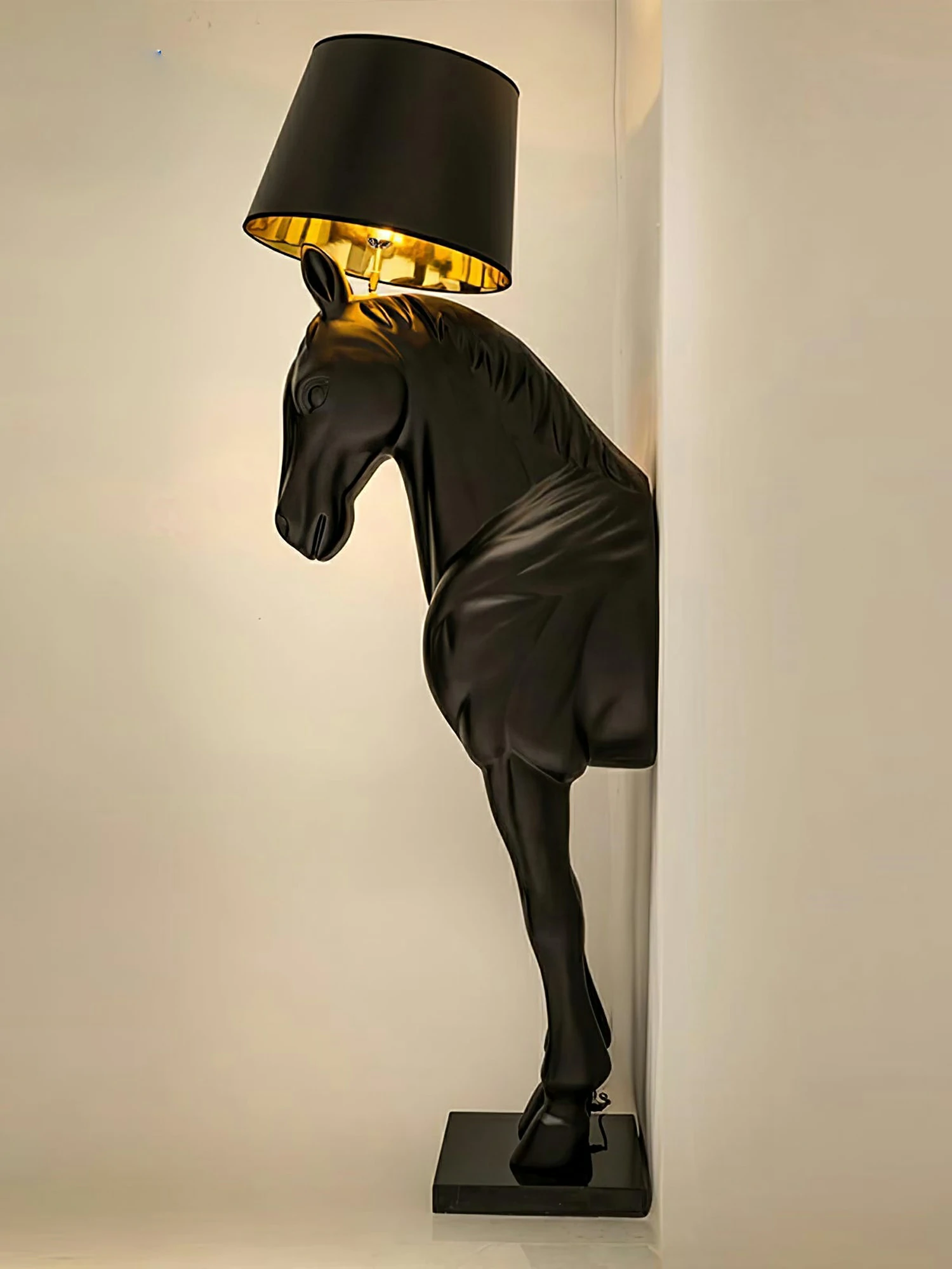 Horse Statue Floor Lamp - Image 7