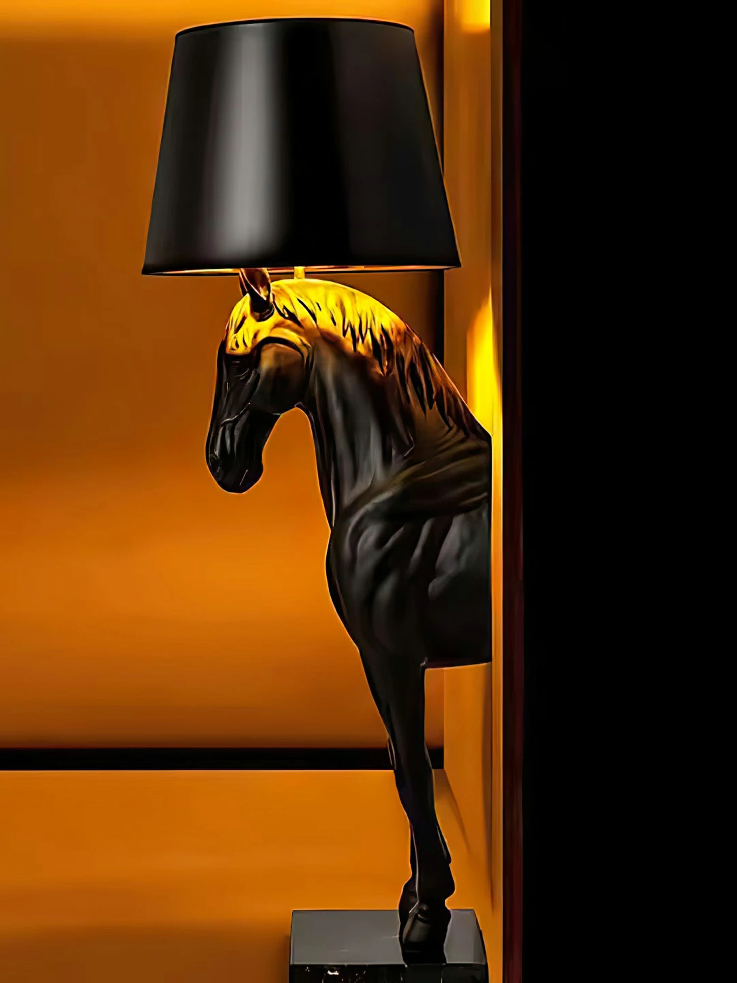 Horse Statue Floor Lamp - Image 2