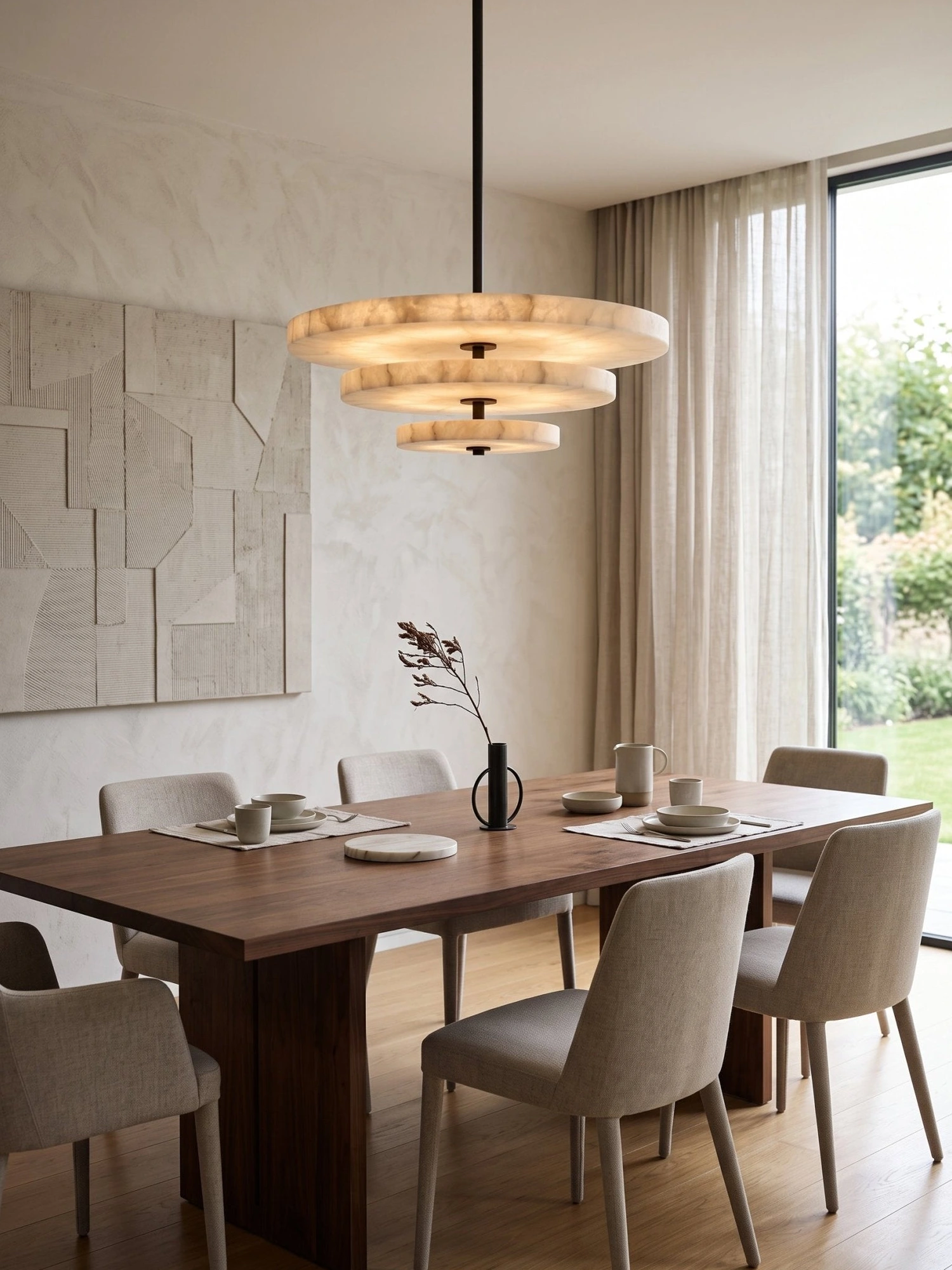 Ice Queen Alabaster Chandelier - Image 3