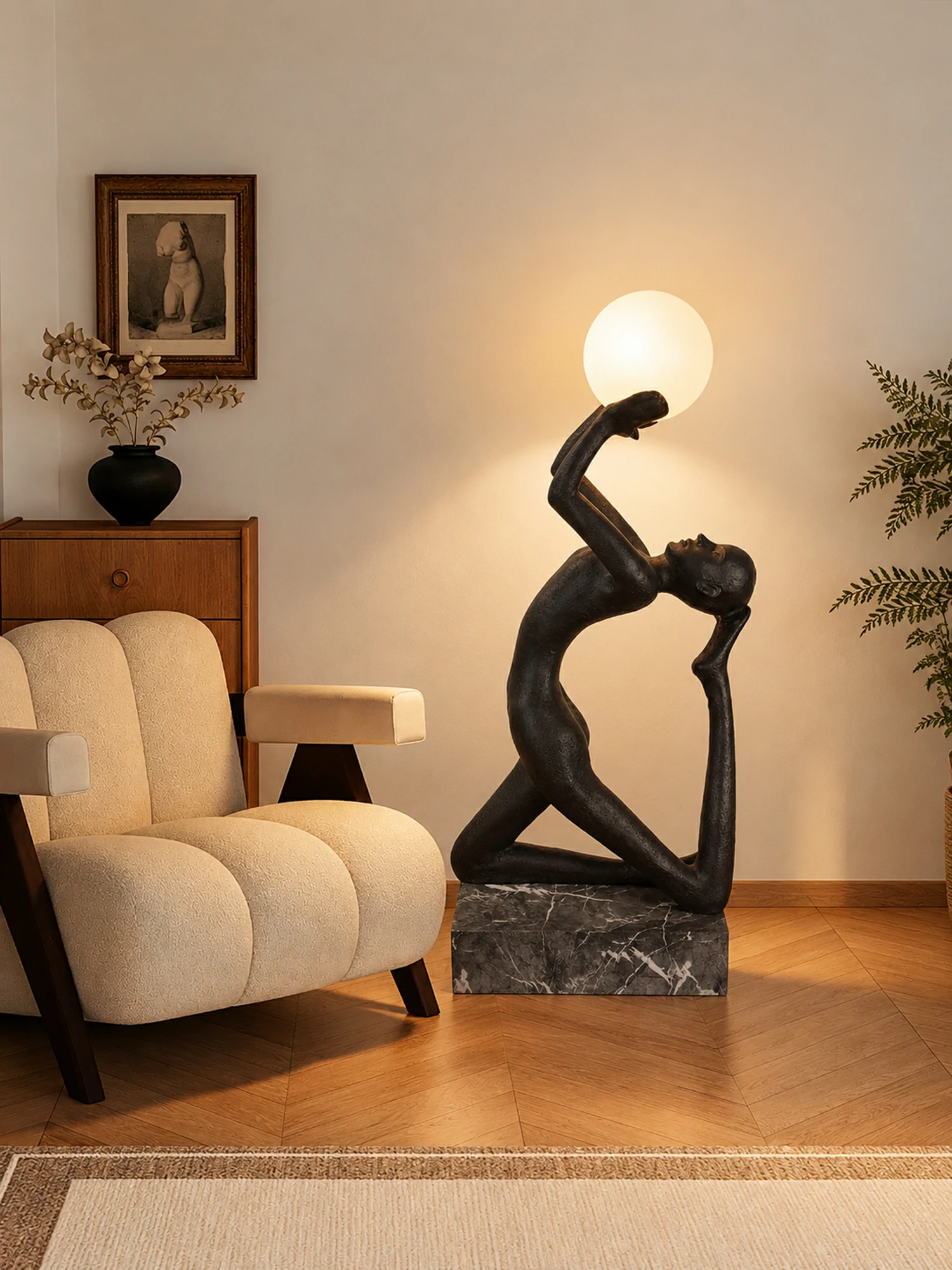 Isadora Sculpture Floor Lamp - Image 2