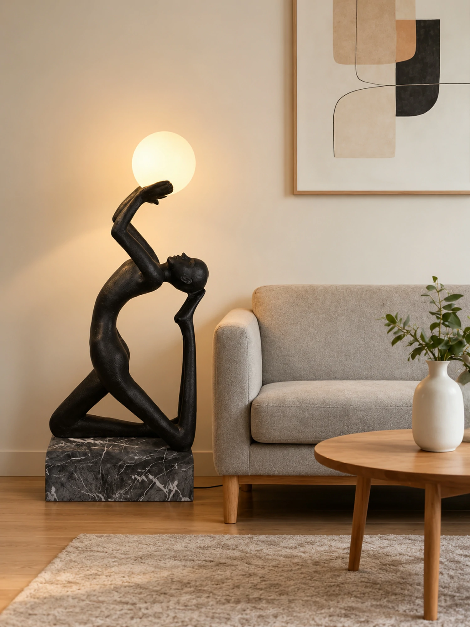 Isadora Sculpture Floor Lamp - Image 3