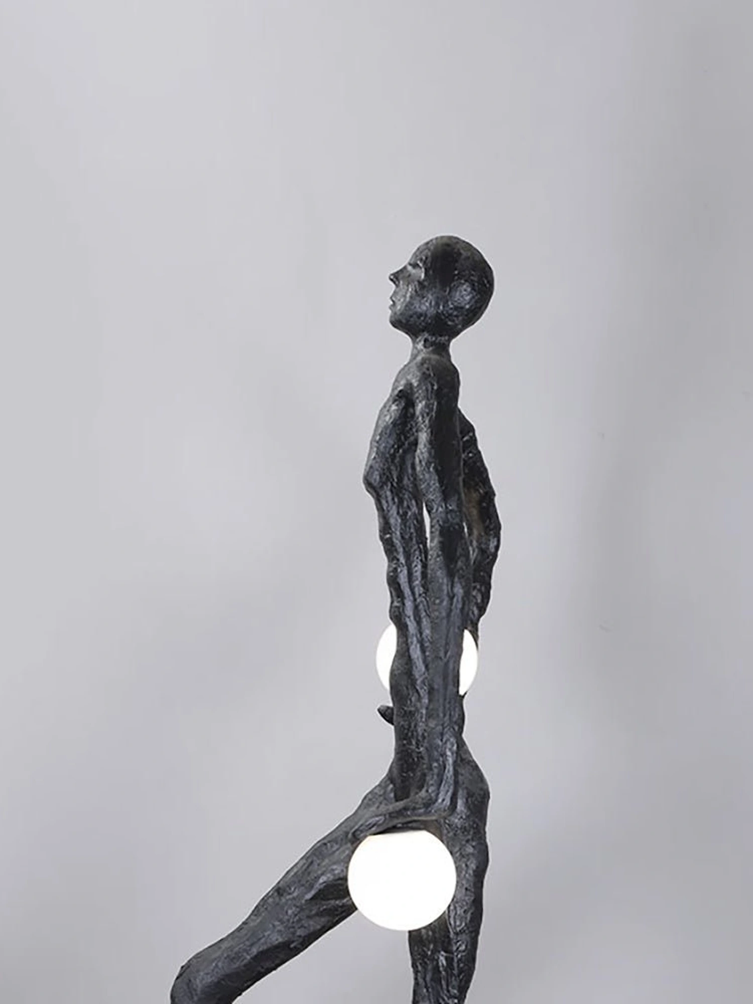 Kicking Ball Sculpture Character Floor Lamp - Image 11