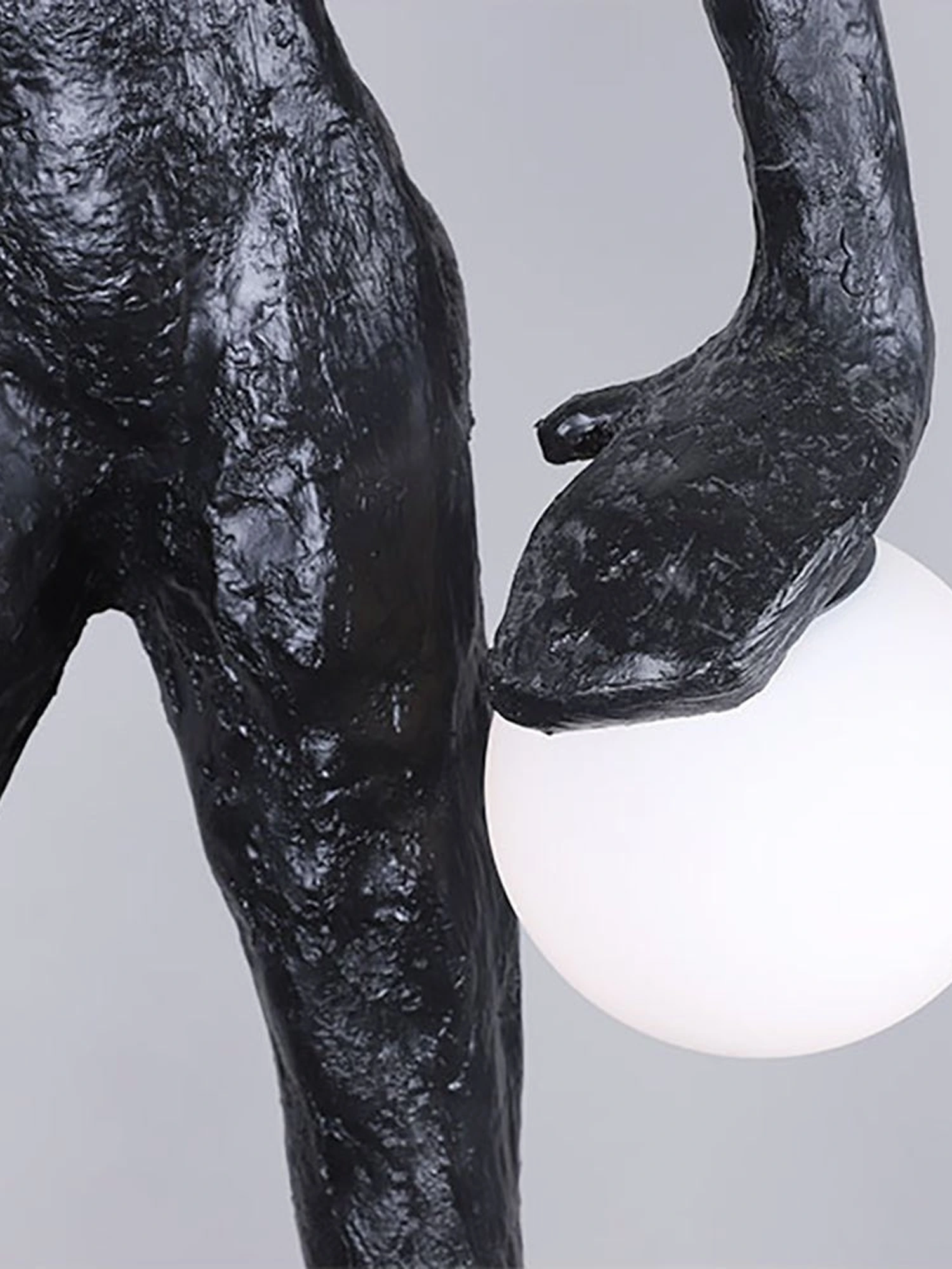 Kicking Ball Sculpture Character Floor Lamp - Image 12