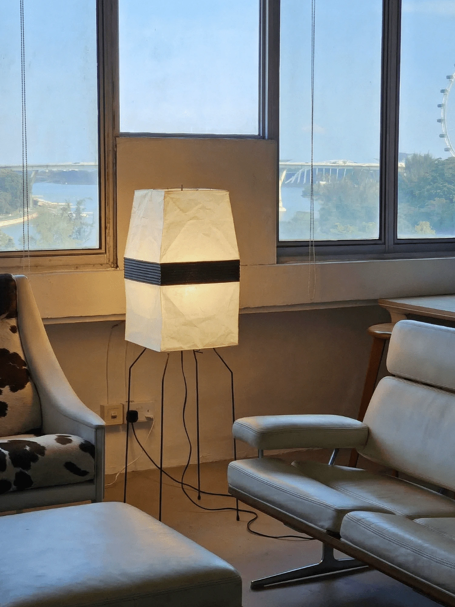 Kumo Paper Shade Table & Floor Lamp - Image 6