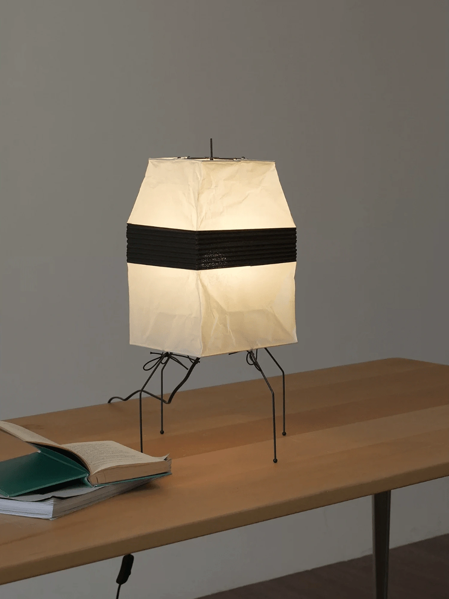 Kumo Paper Shade Table & Floor Lamp - Image 7