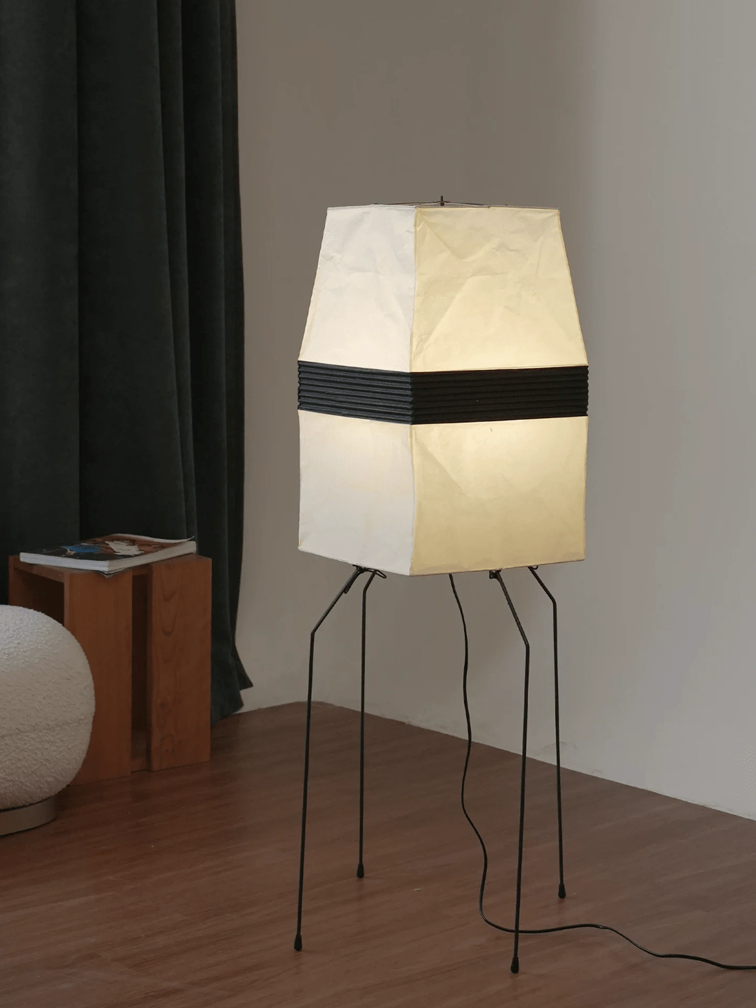 Kumo Paper Shade Table & Floor Lamp - Image 10
