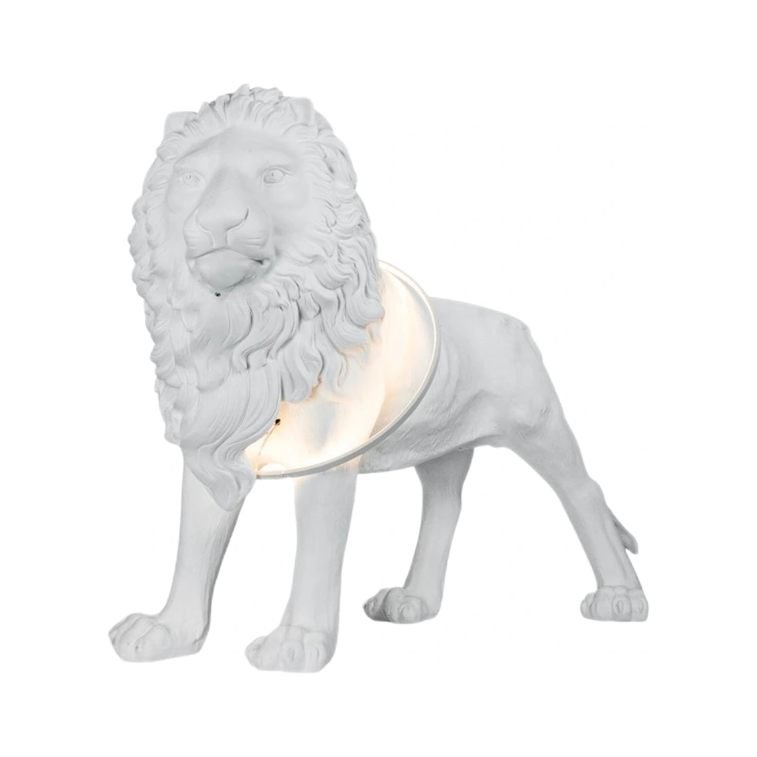 Leo Lion Sculpture Floor Lamp