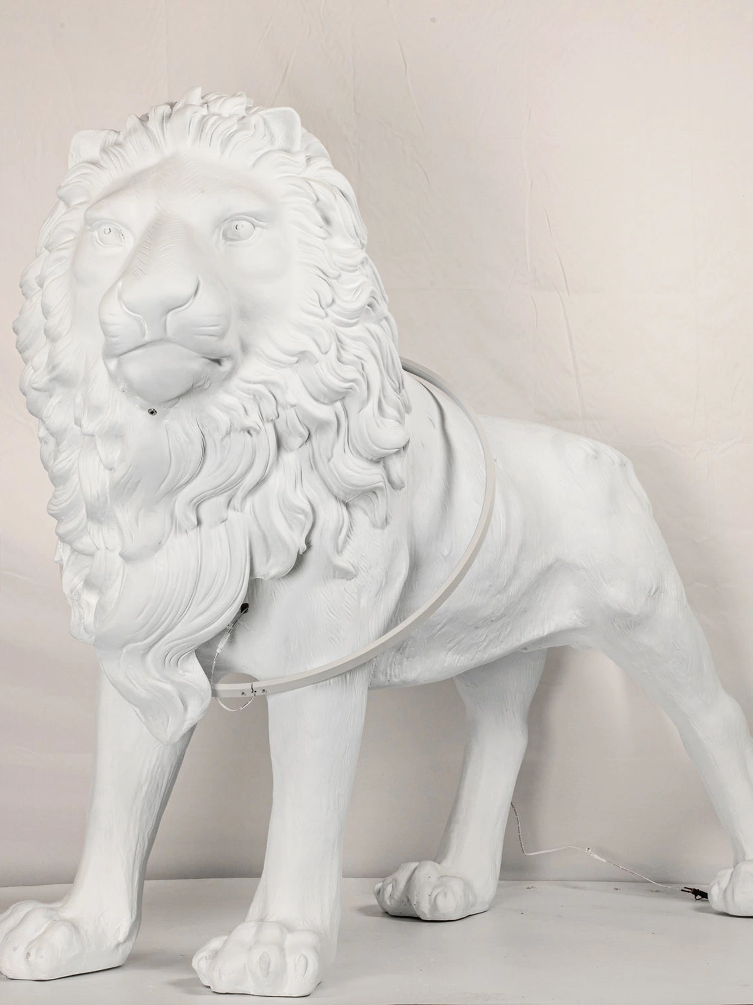 Leo Lion Sculpture Floor Lamp - Image 13
