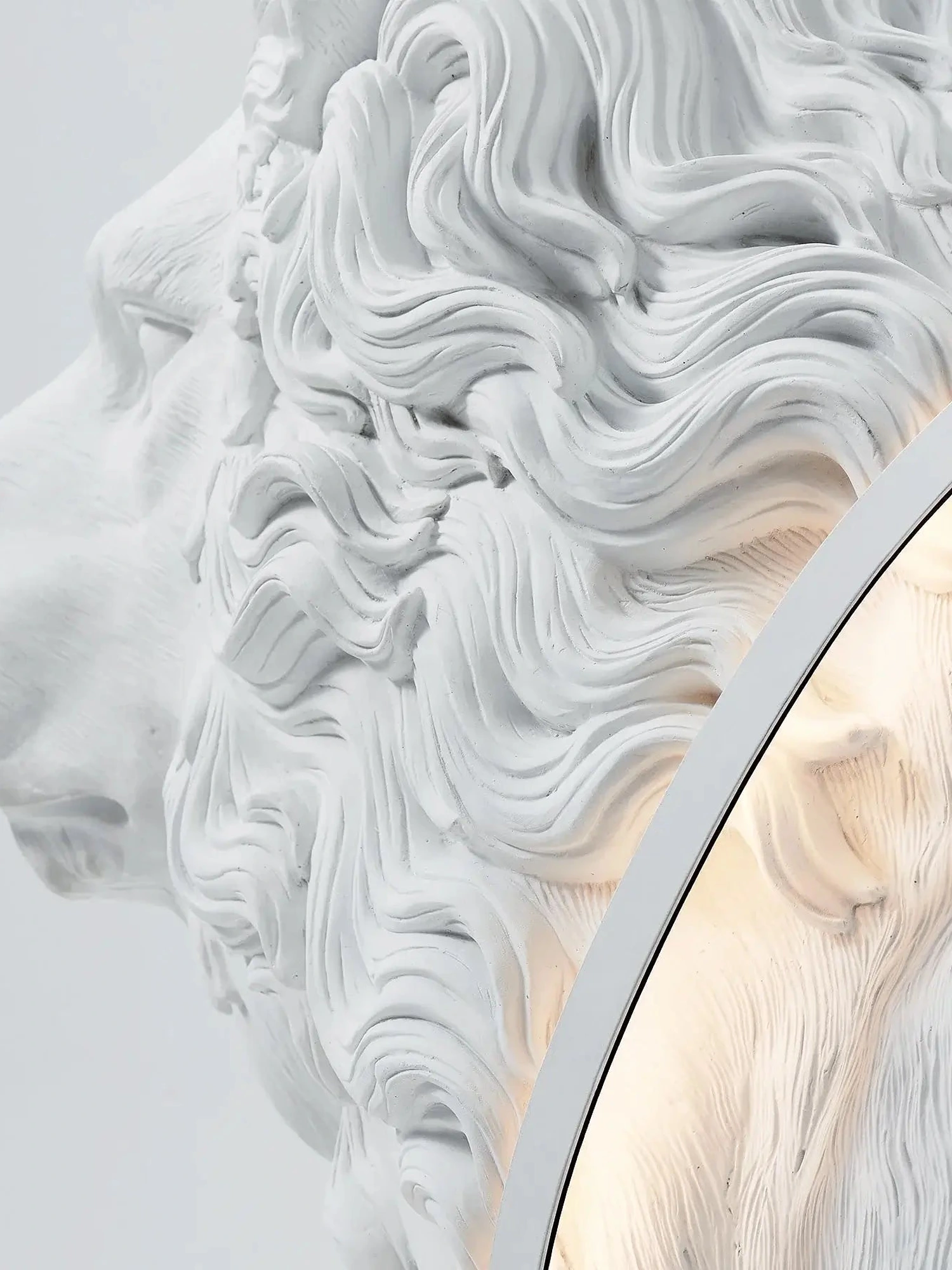 Leo Lion Sculpture Floor Lamp - Image 15