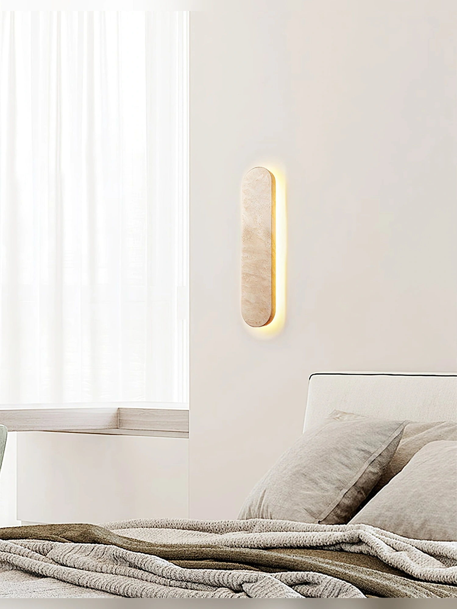 Lior Travertine Wall Light - Image 2