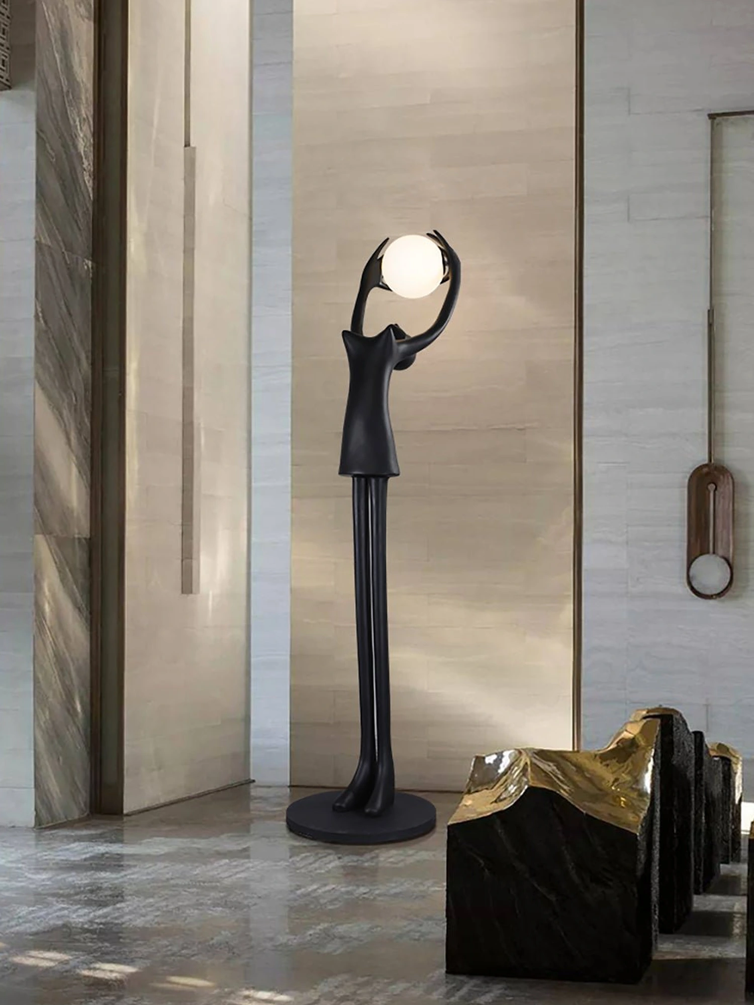 Liora Sculpture Floor Lamp - Image 4