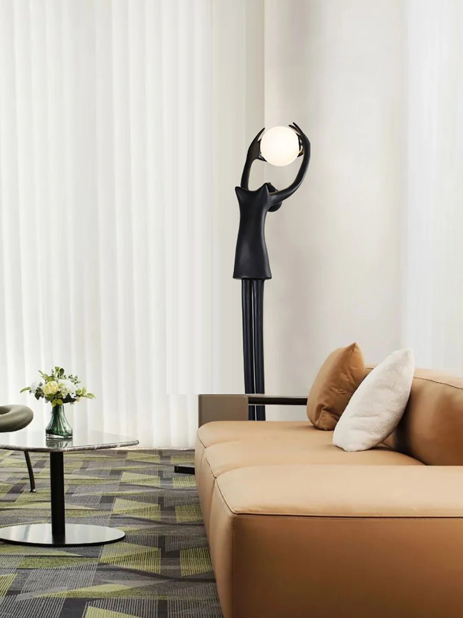 Liora Sculpture Floor Lamp - Image 6