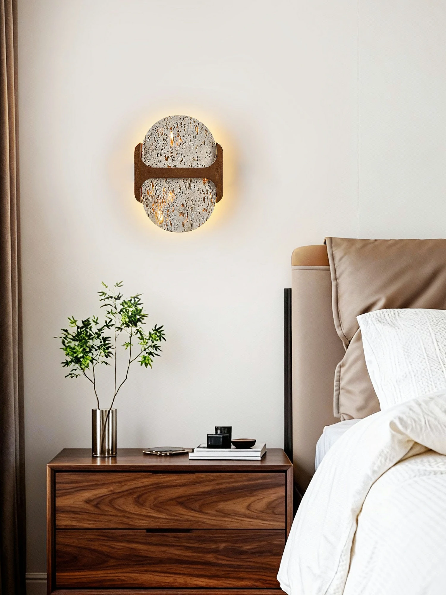 Liora Travertine Wall Light - Image 4