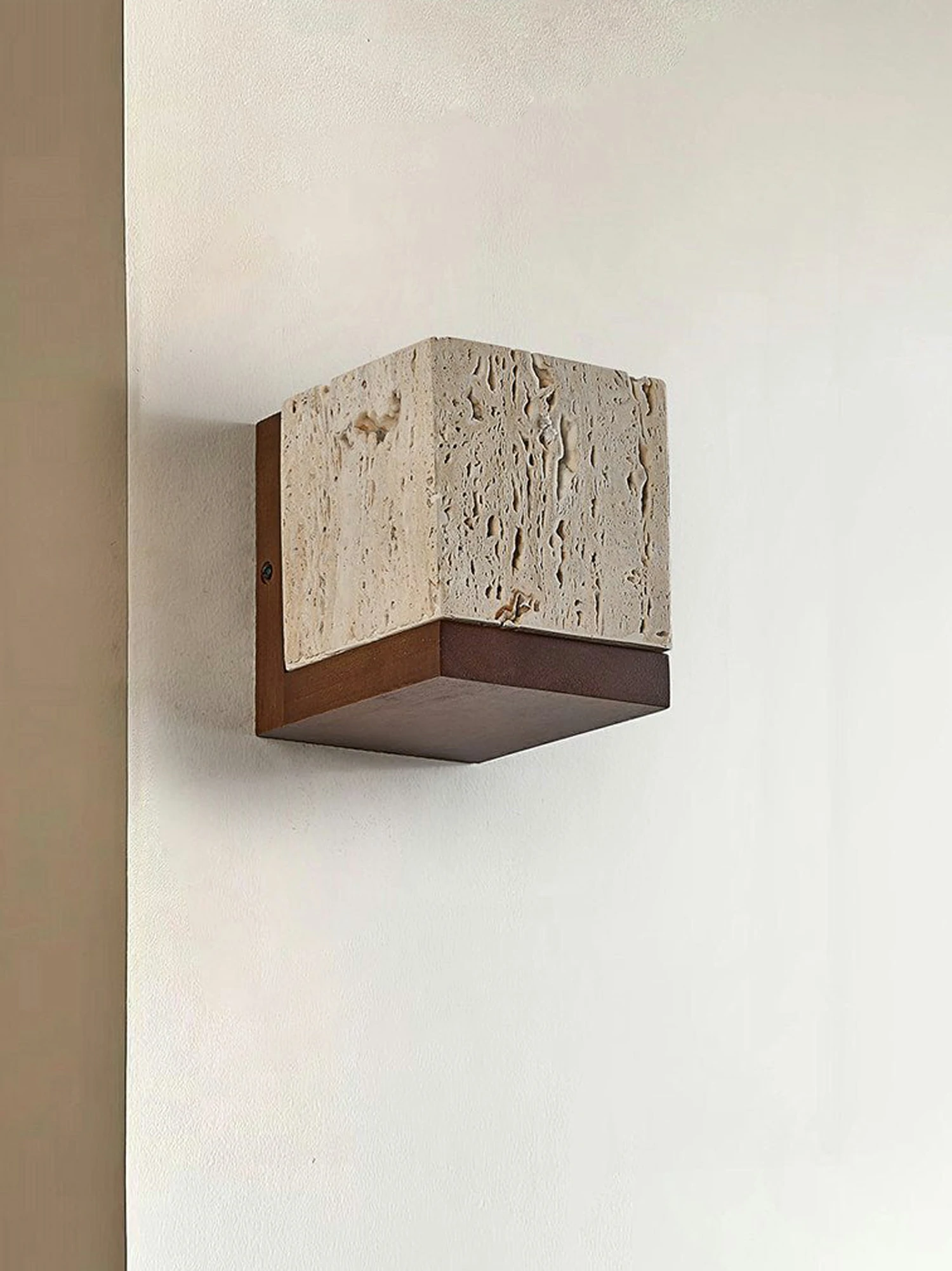 Lucent Travertine Wall Sconce - Image 11