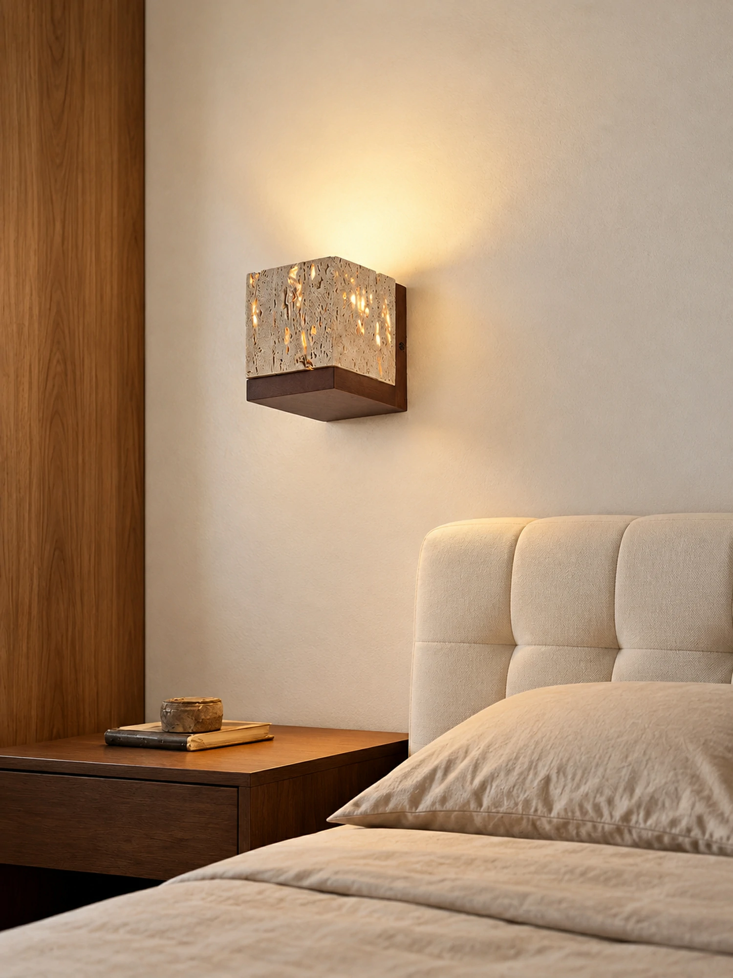 Lucent Travertine Wall Sconce - Image 6