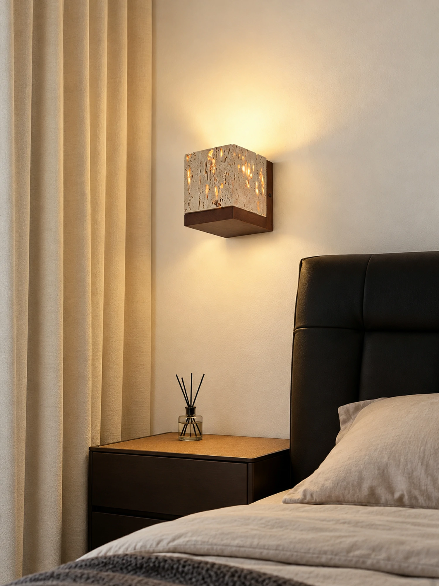 Lucent Travertine Wall Sconce - Image 4