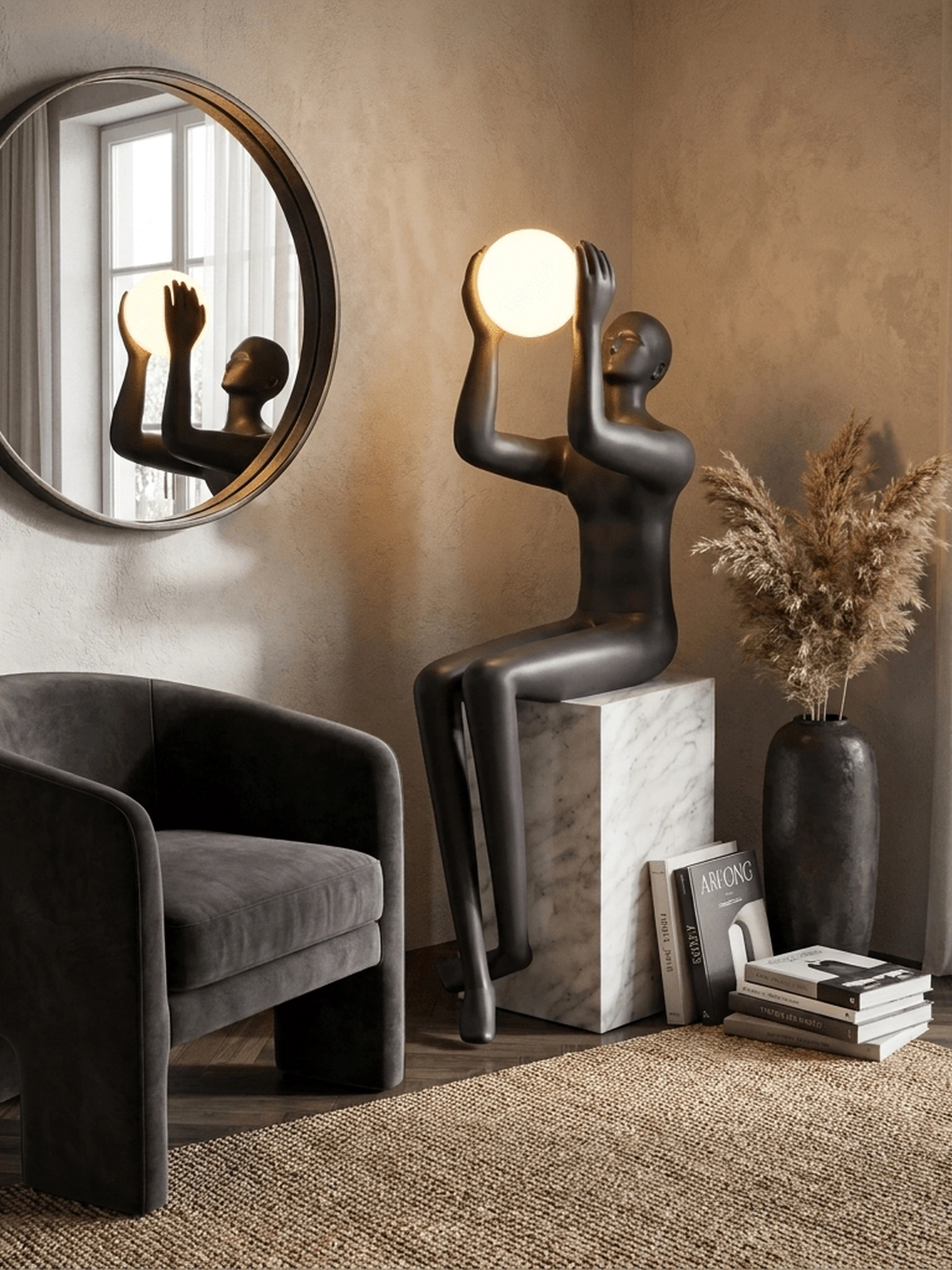 Lumen Figure Floor Lamp - Image 2