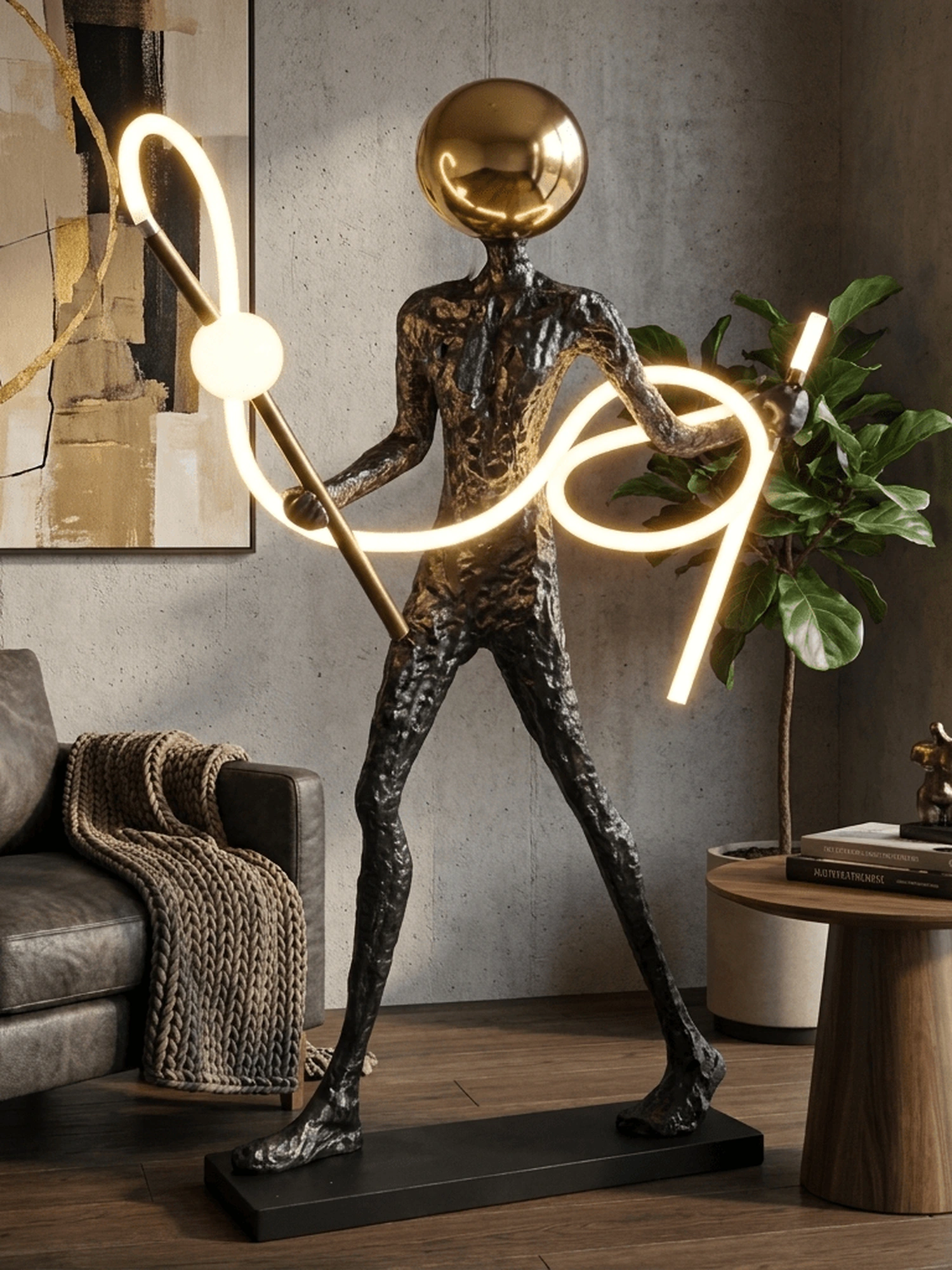 Luminous Voyager Sculpture Lamp - Image 5