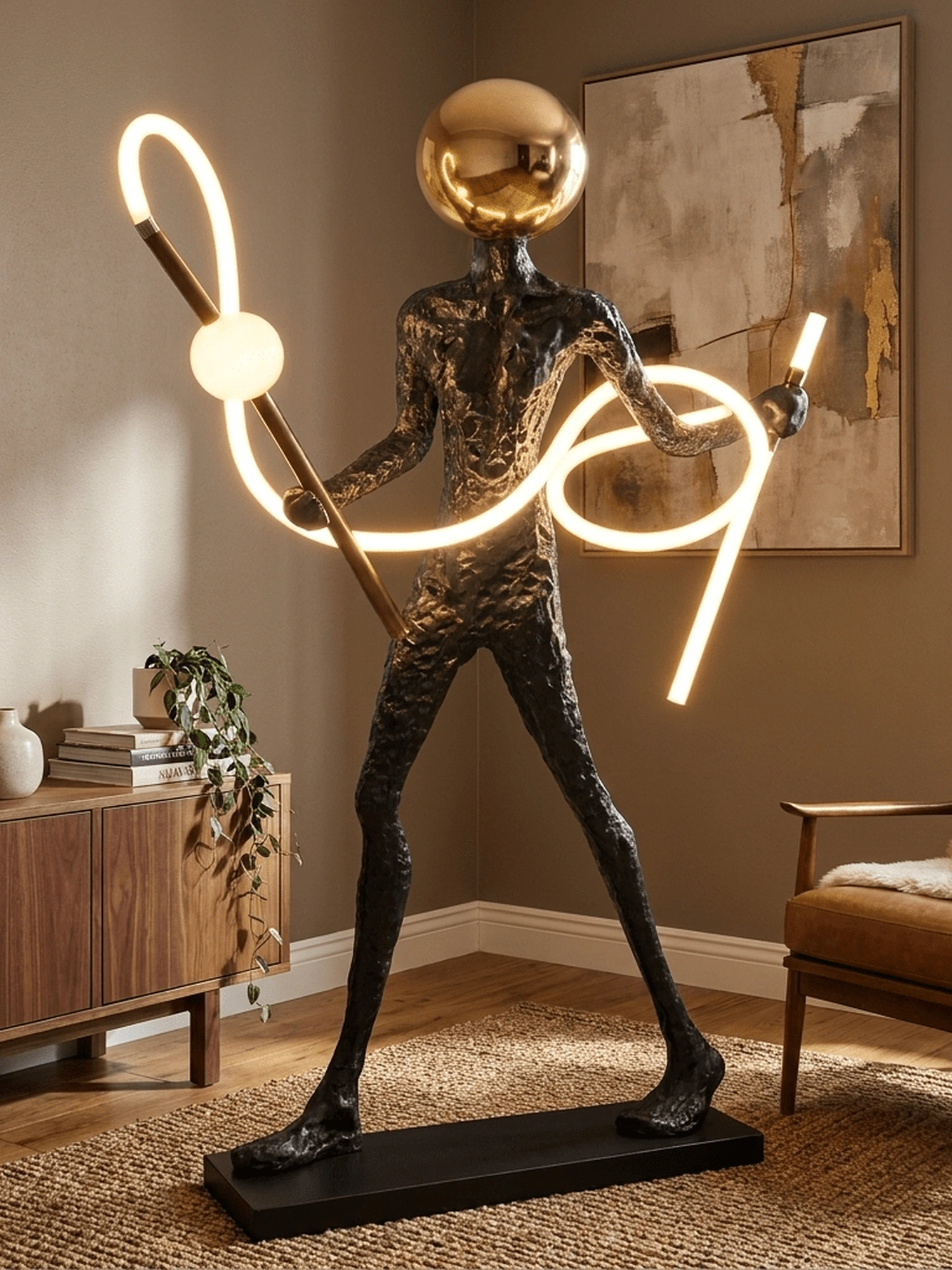Luminous Voyager Sculpture Lamp - Image 6