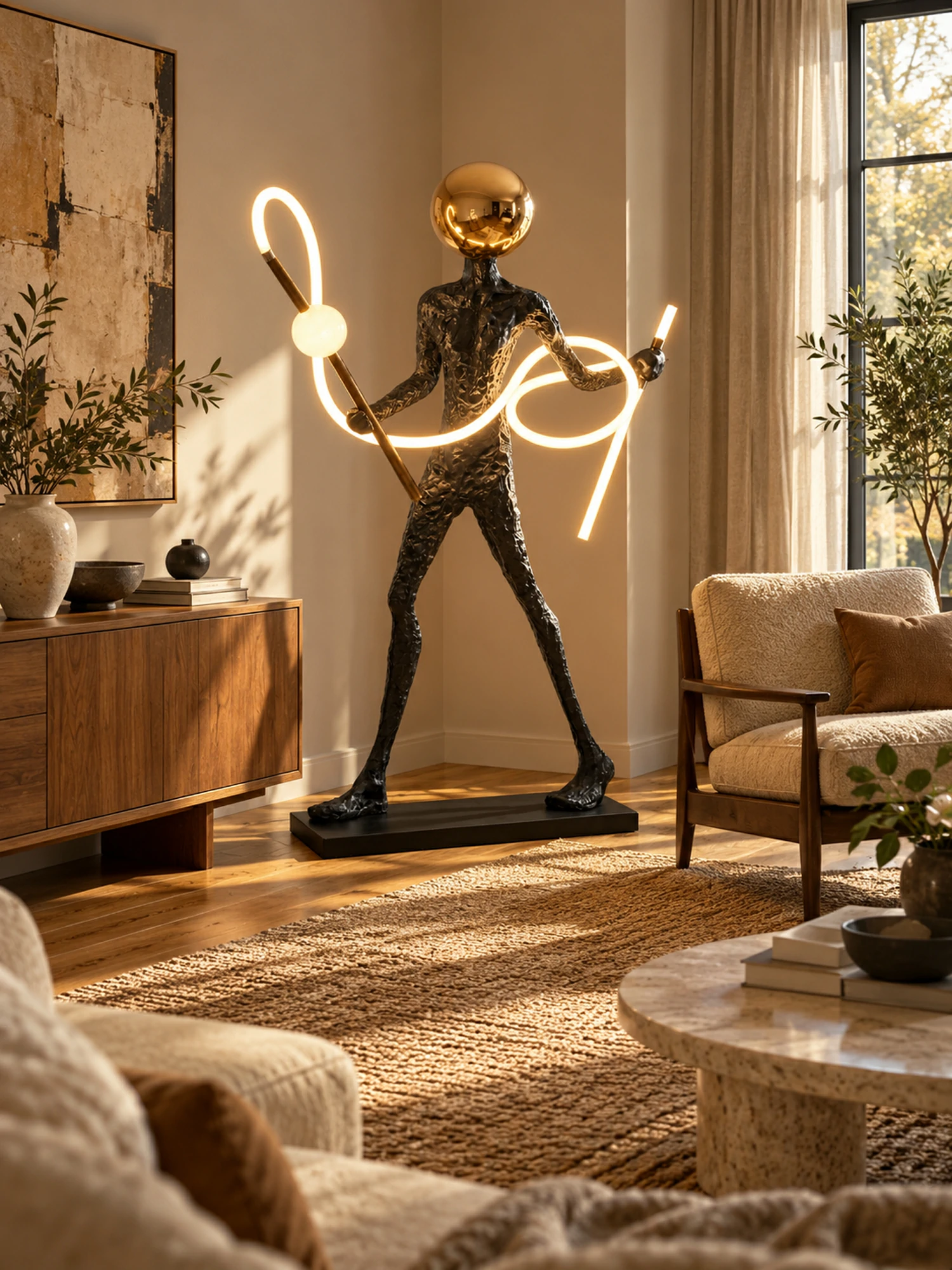 Luminous Voyager Sculpture Lamp - Image 7