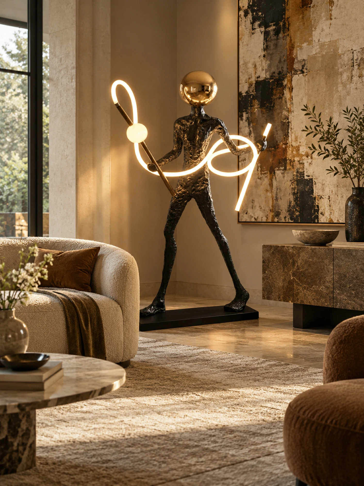 Luminous Voyager Sculpture Lamp - Image 8