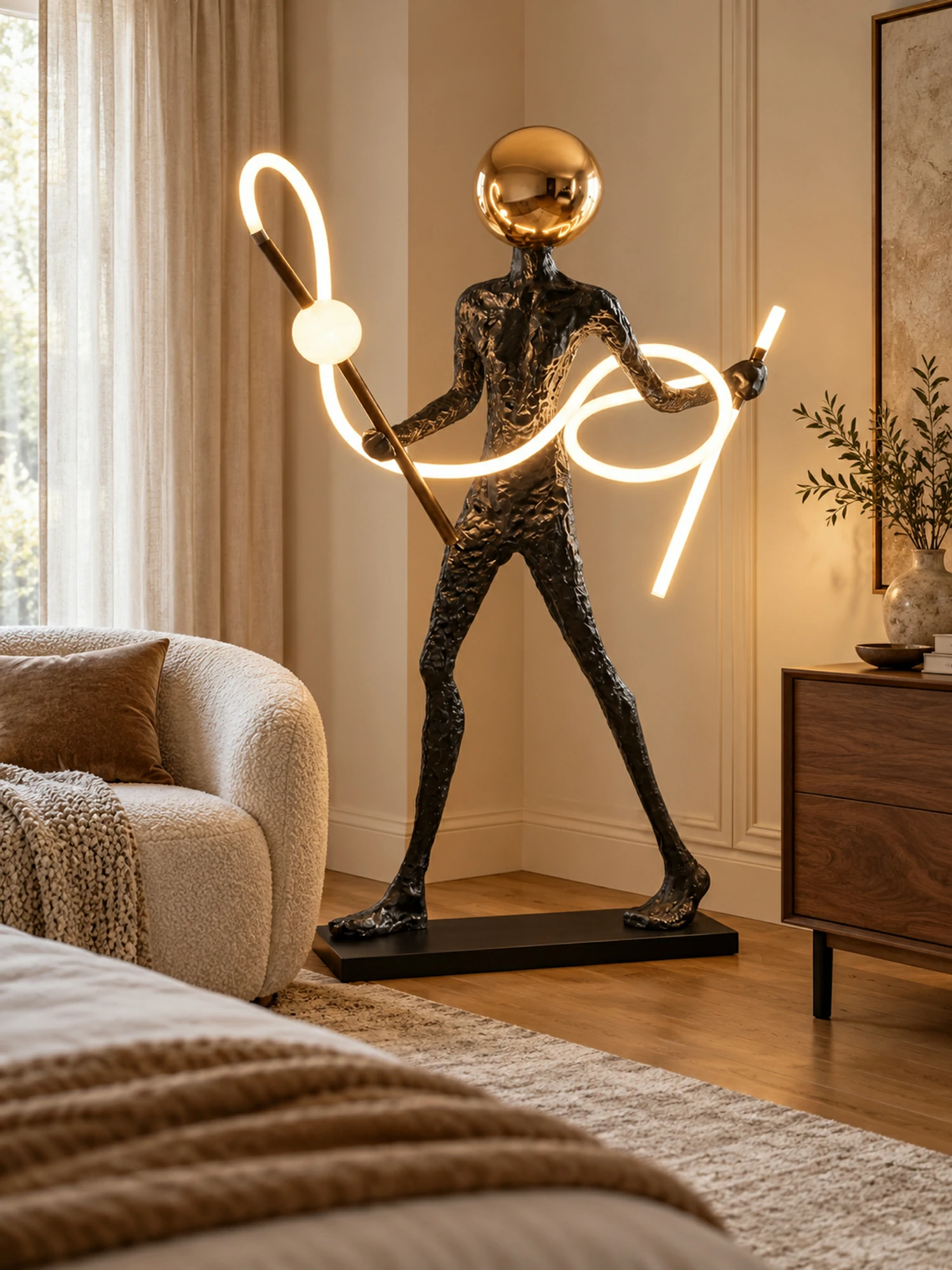 Luminous Voyager Sculpture Lamp - Image 9