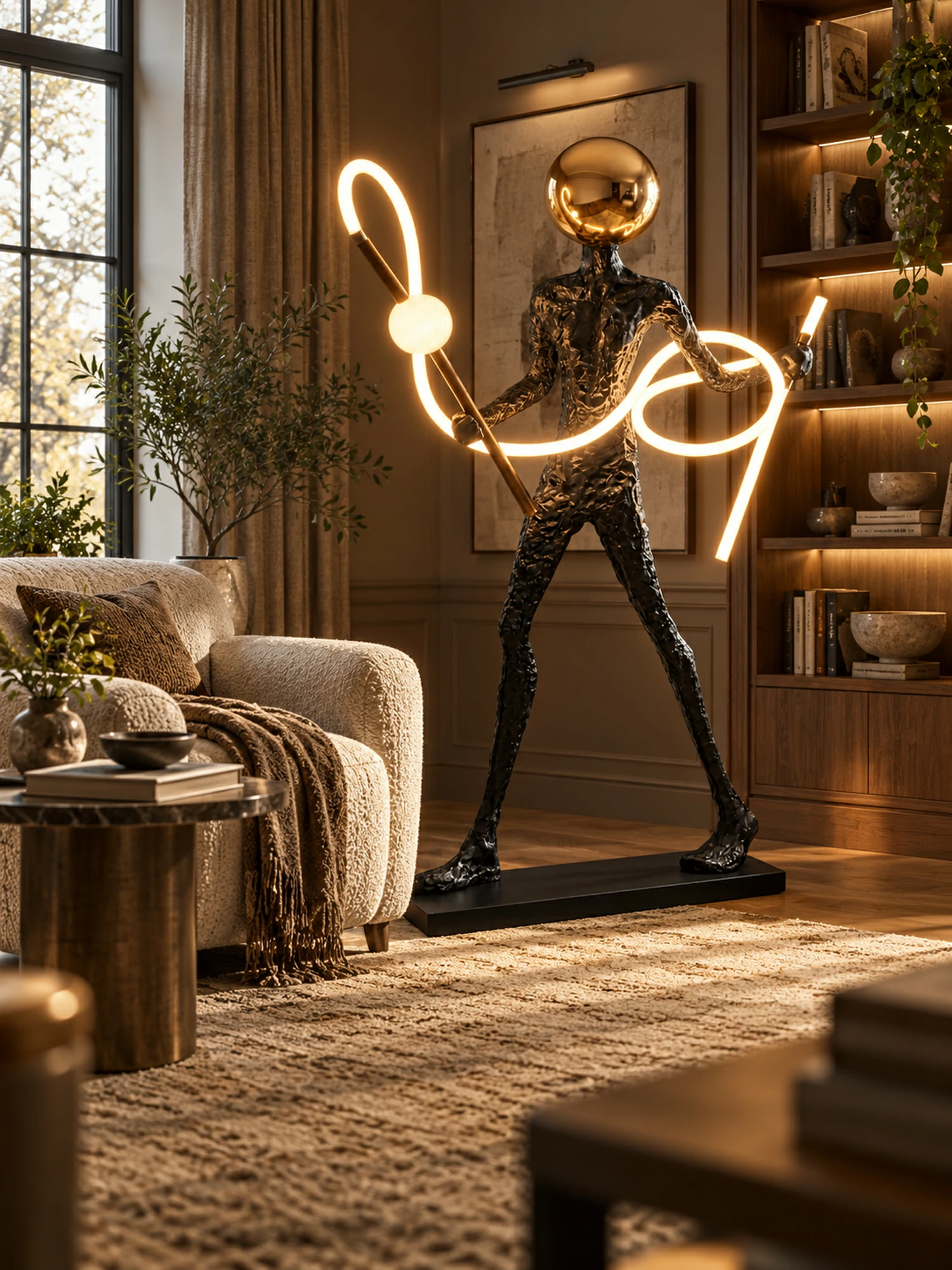 Luminous Voyager Sculpture Lamp - Image 10
