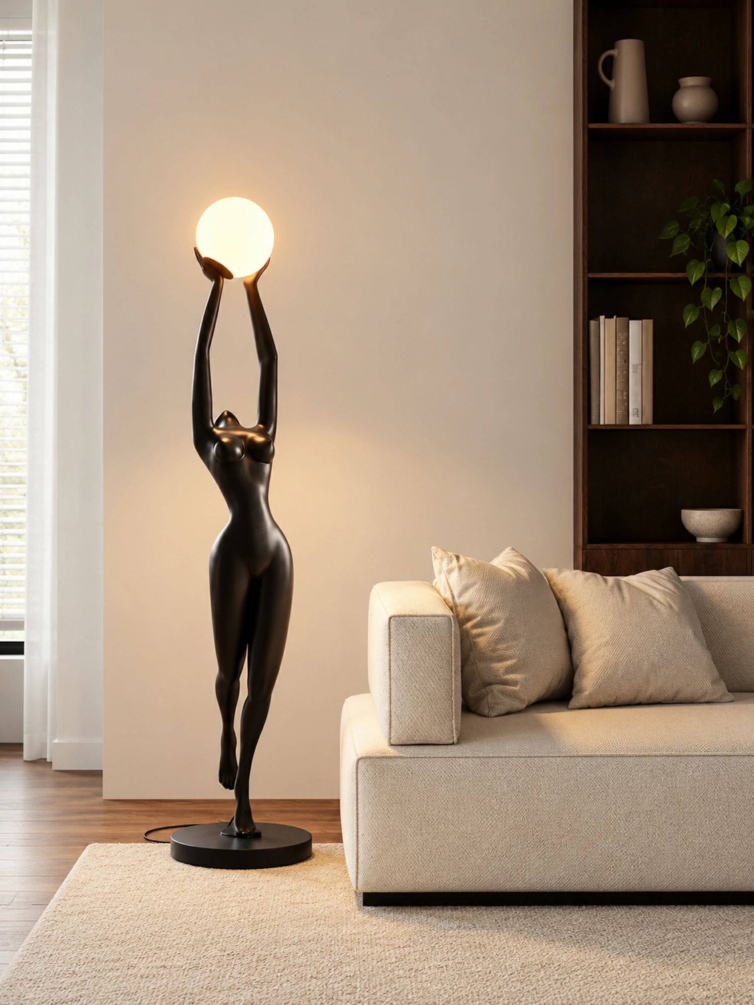 Luna Reach Sculpture Floor Lamp - Image 7