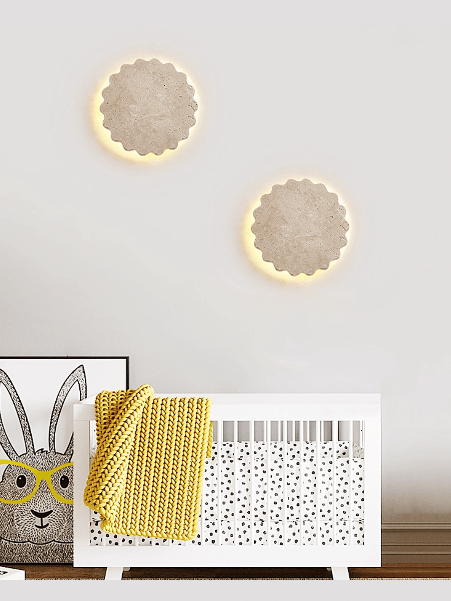 Luna Scallop Wall Sconce - Image 2