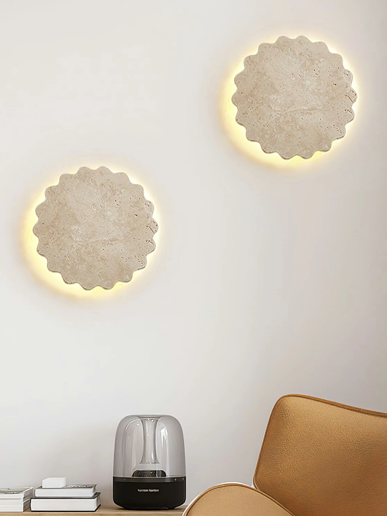 Luna Scallop Wall Sconce - Image 8