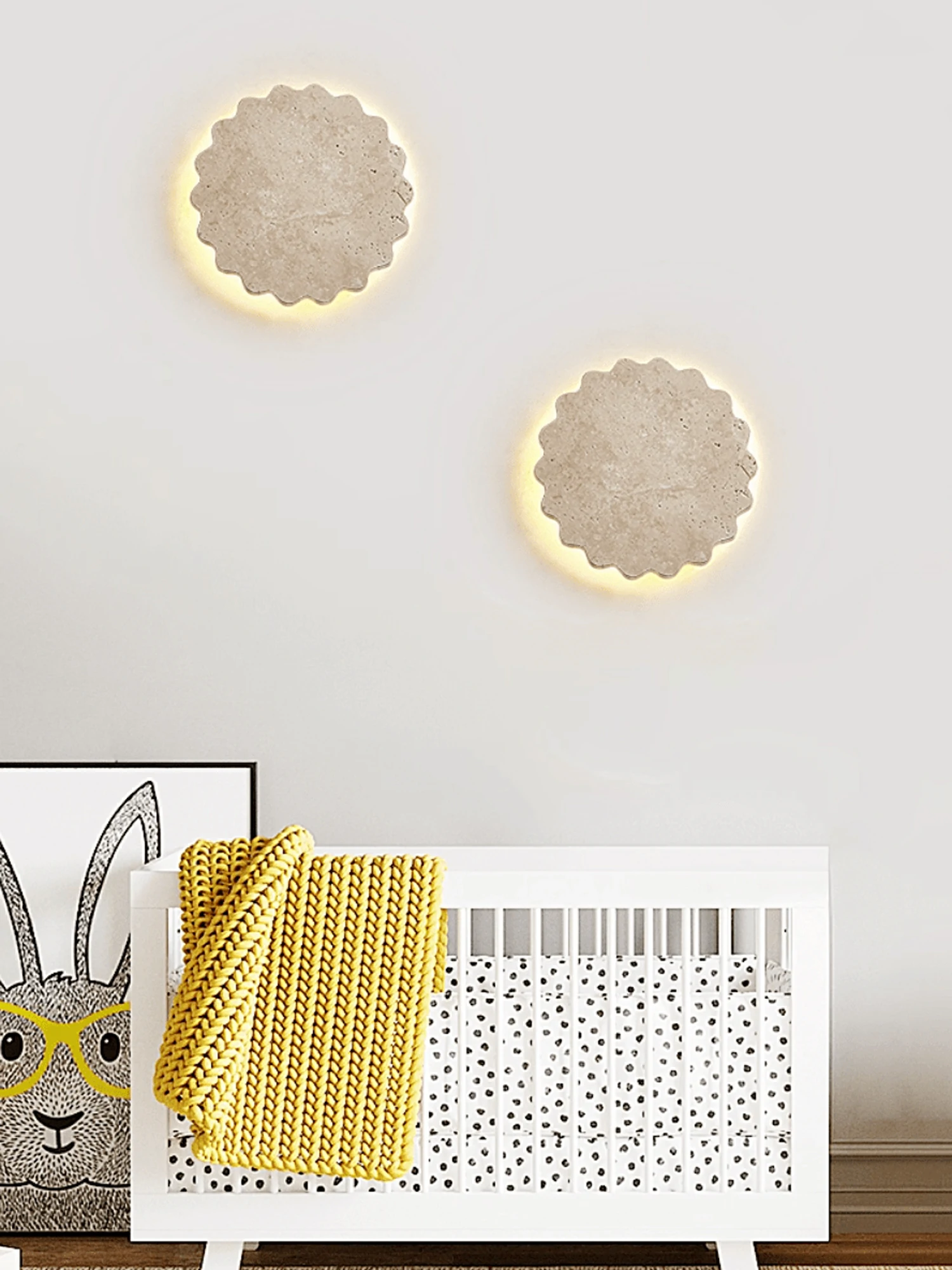 Luna Scallop Wall Sconce - Image 12
