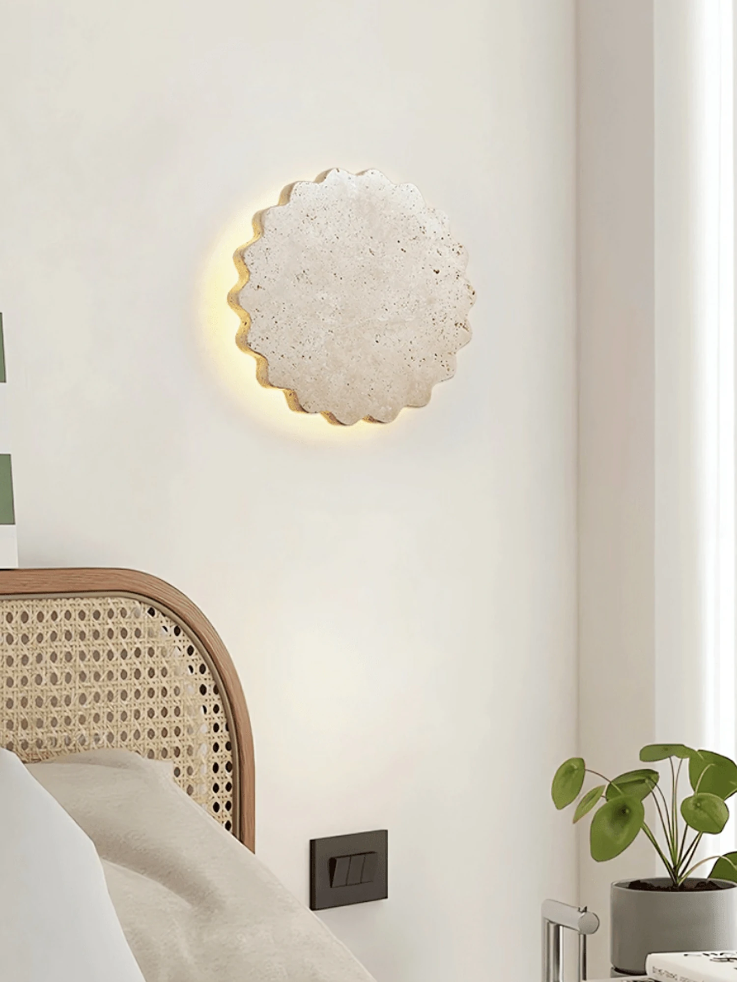 Luna Scallop Wall Sconce - Image 6