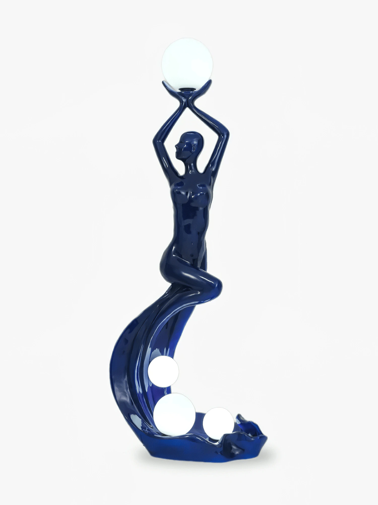 Mermaid Sculpture Floor Lamp - Image 7