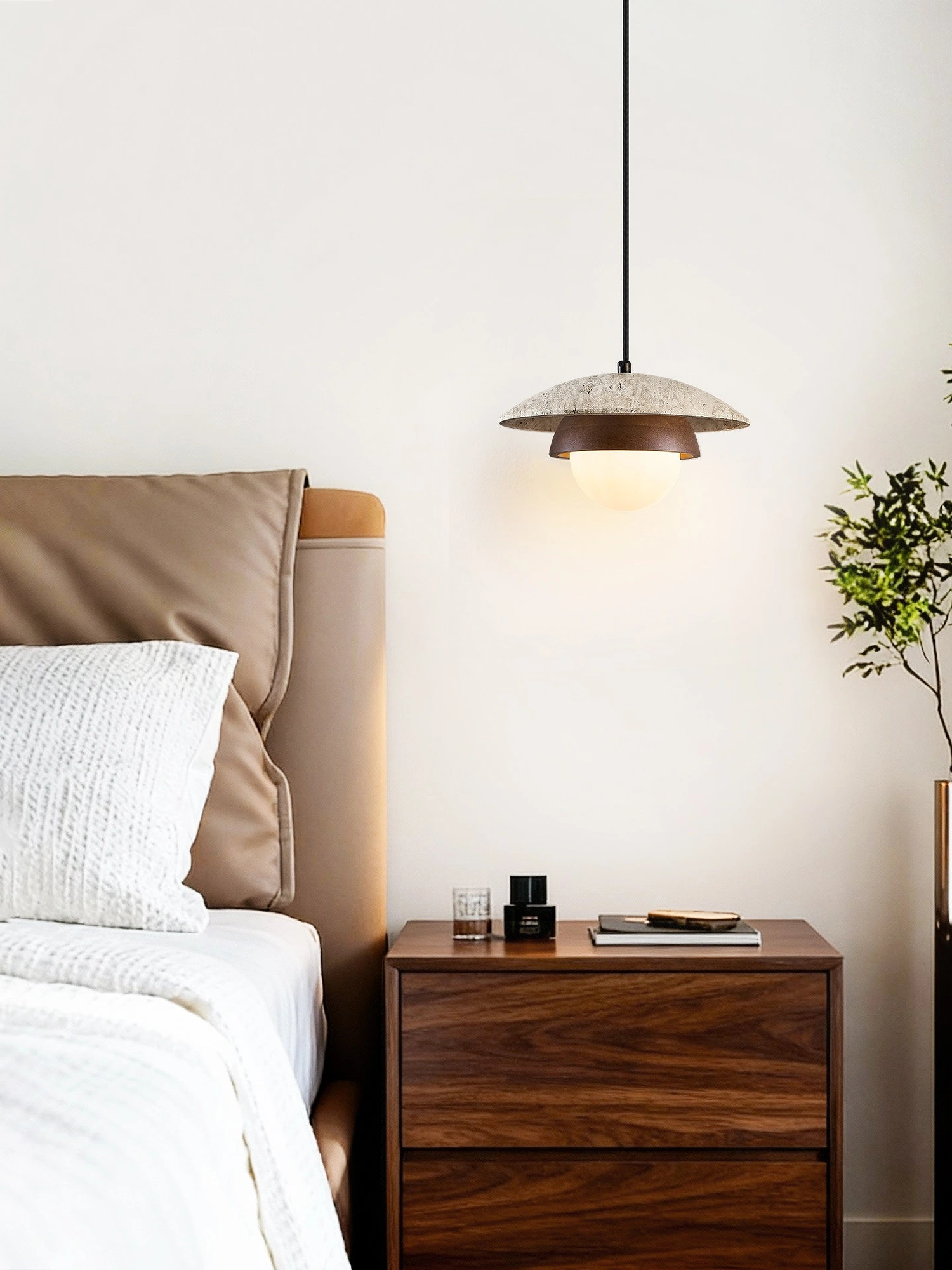 Milo Travertine Pendant Light - Image 3