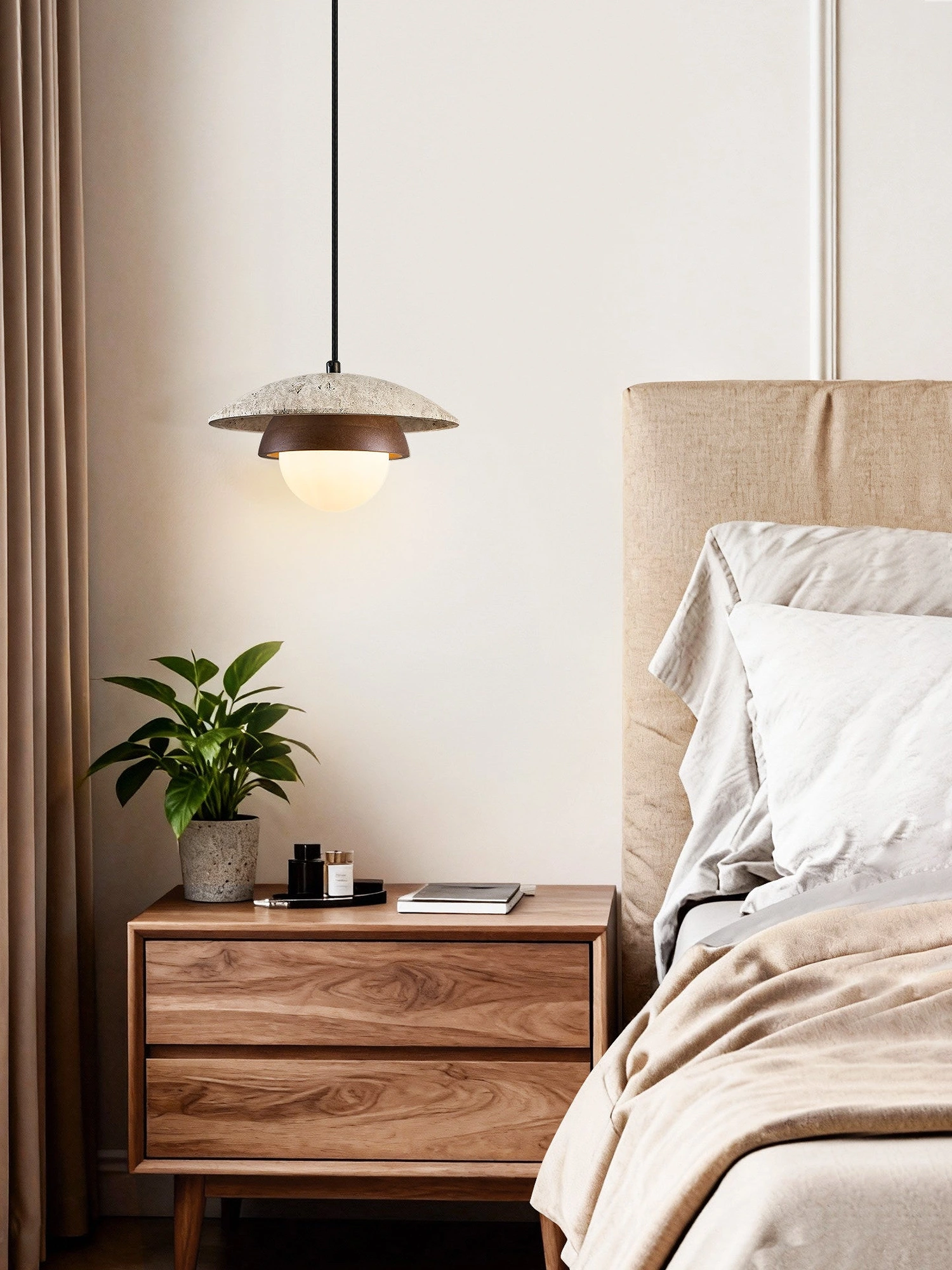 Milo Travertine Pendant Light - Image 4