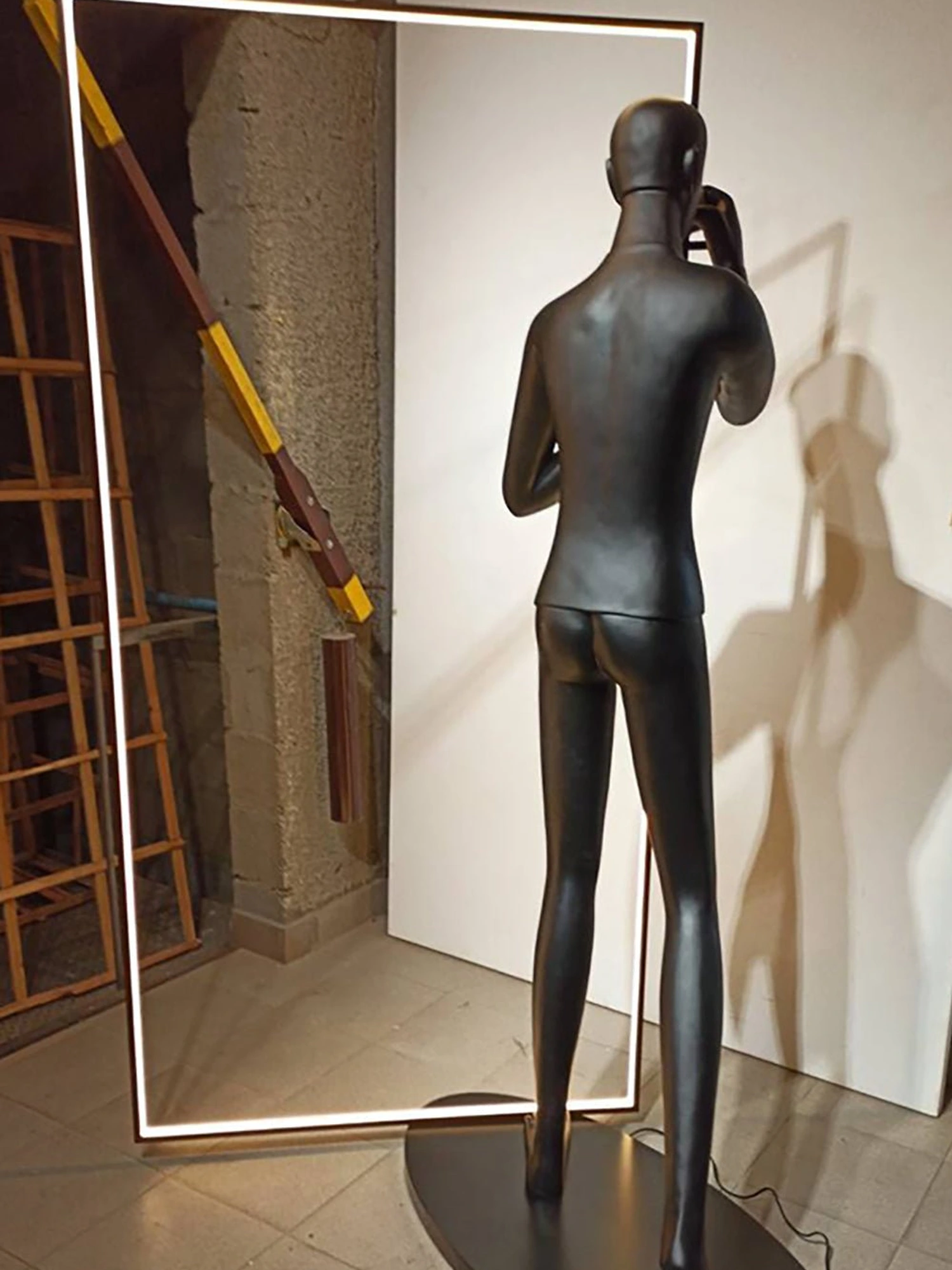 Mirror Sculpture Floor Lamp - Image 8