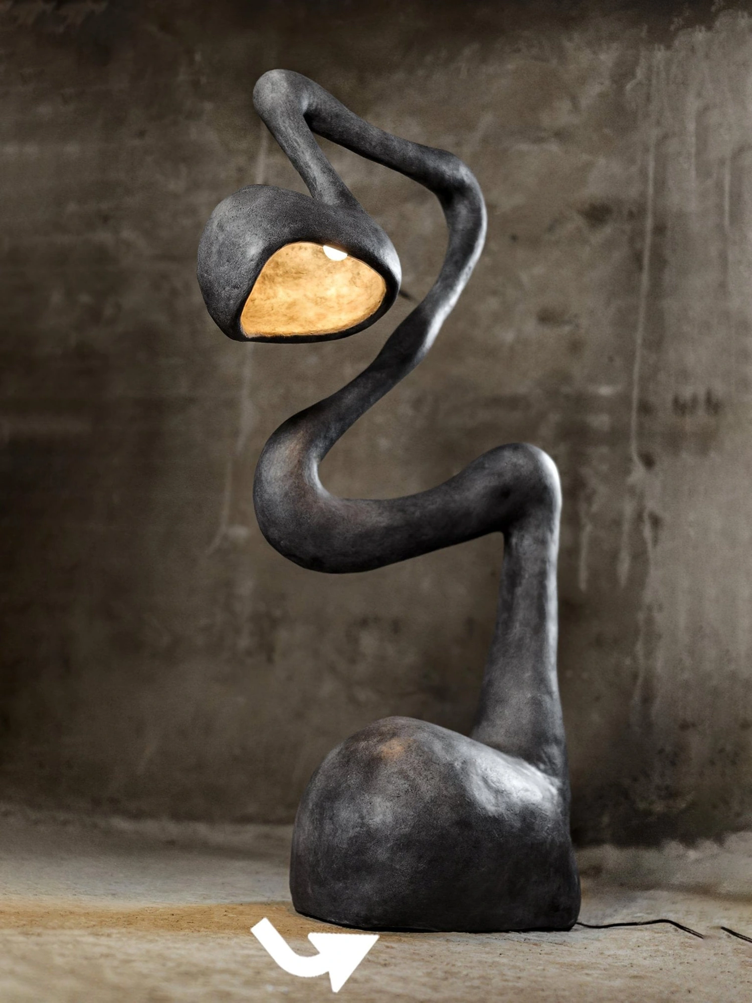 Myrrh Sculpture Floor Lamp - Image 10