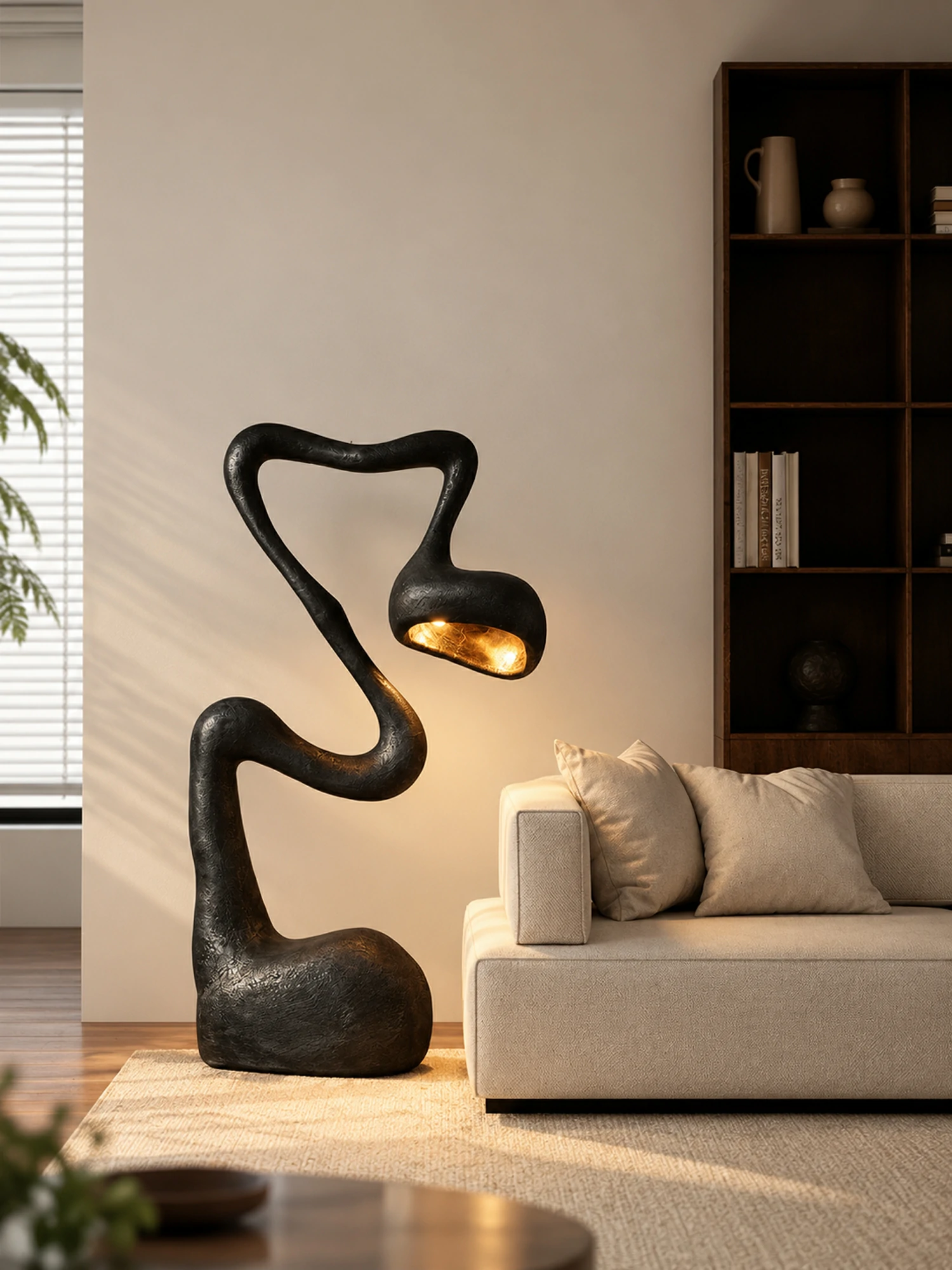 Myrrh Sculpture Floor Lamp - Image 4