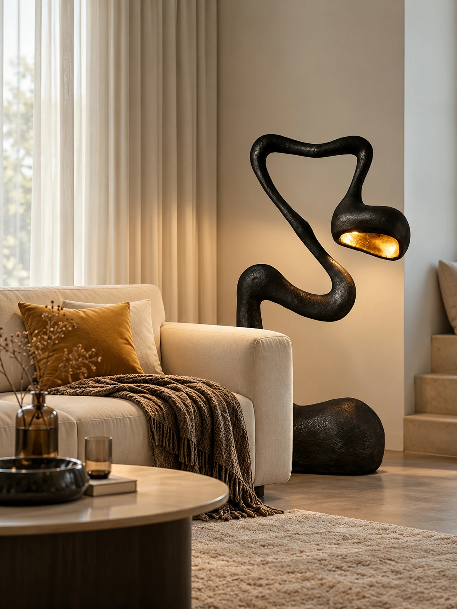 Myrrh Sculpture Floor Lamp - Image 5